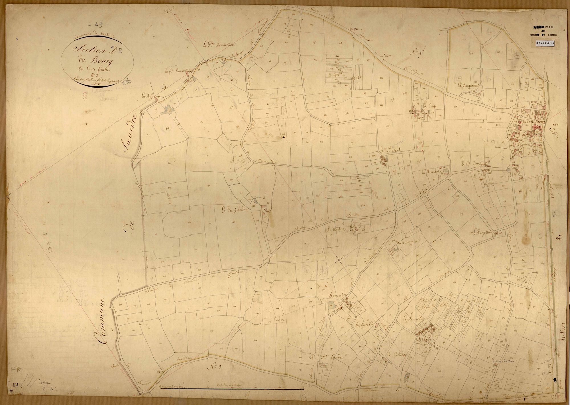 Contigné D 2 du Bourg