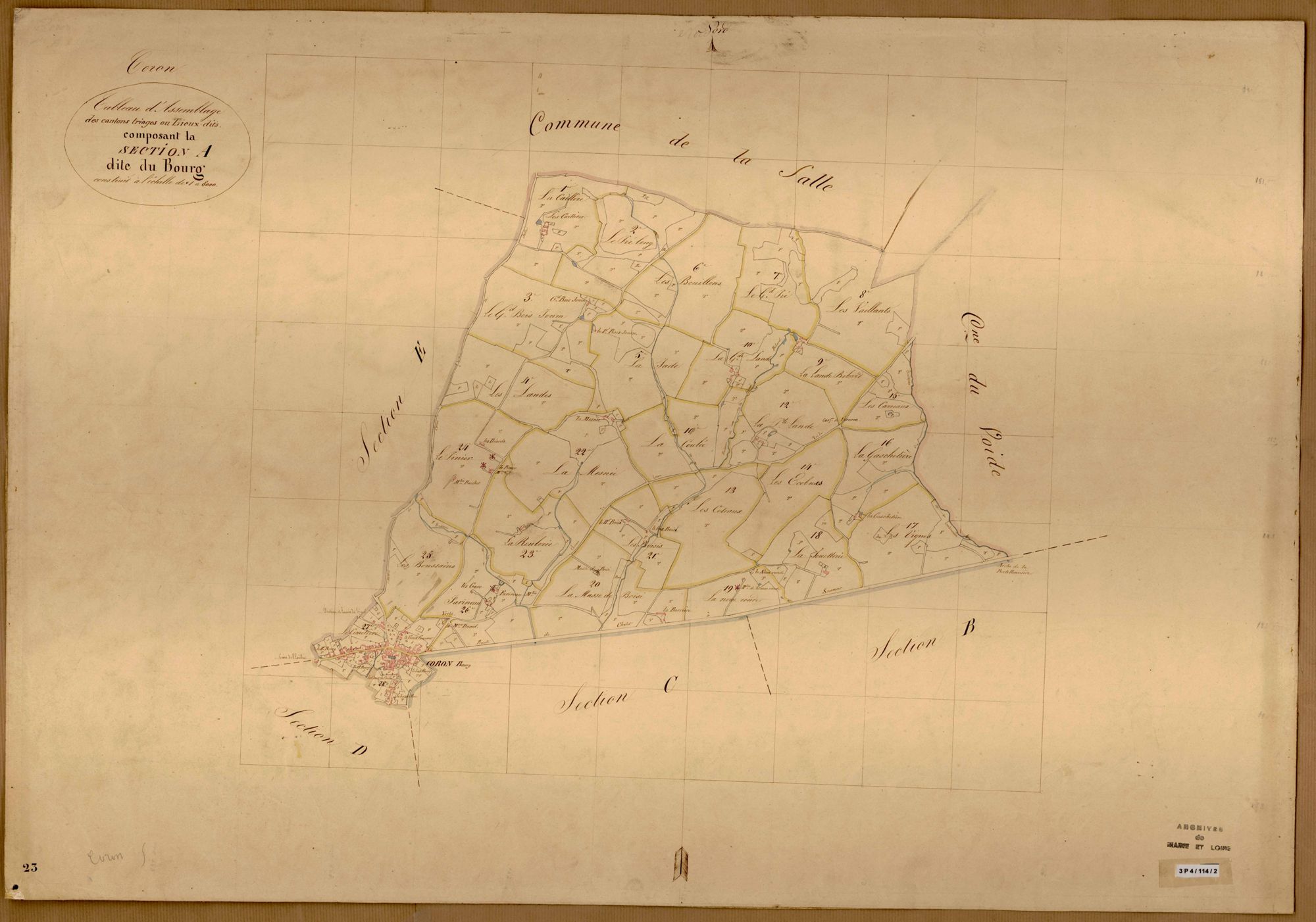 Coron TA. (sect.A) du Bourg