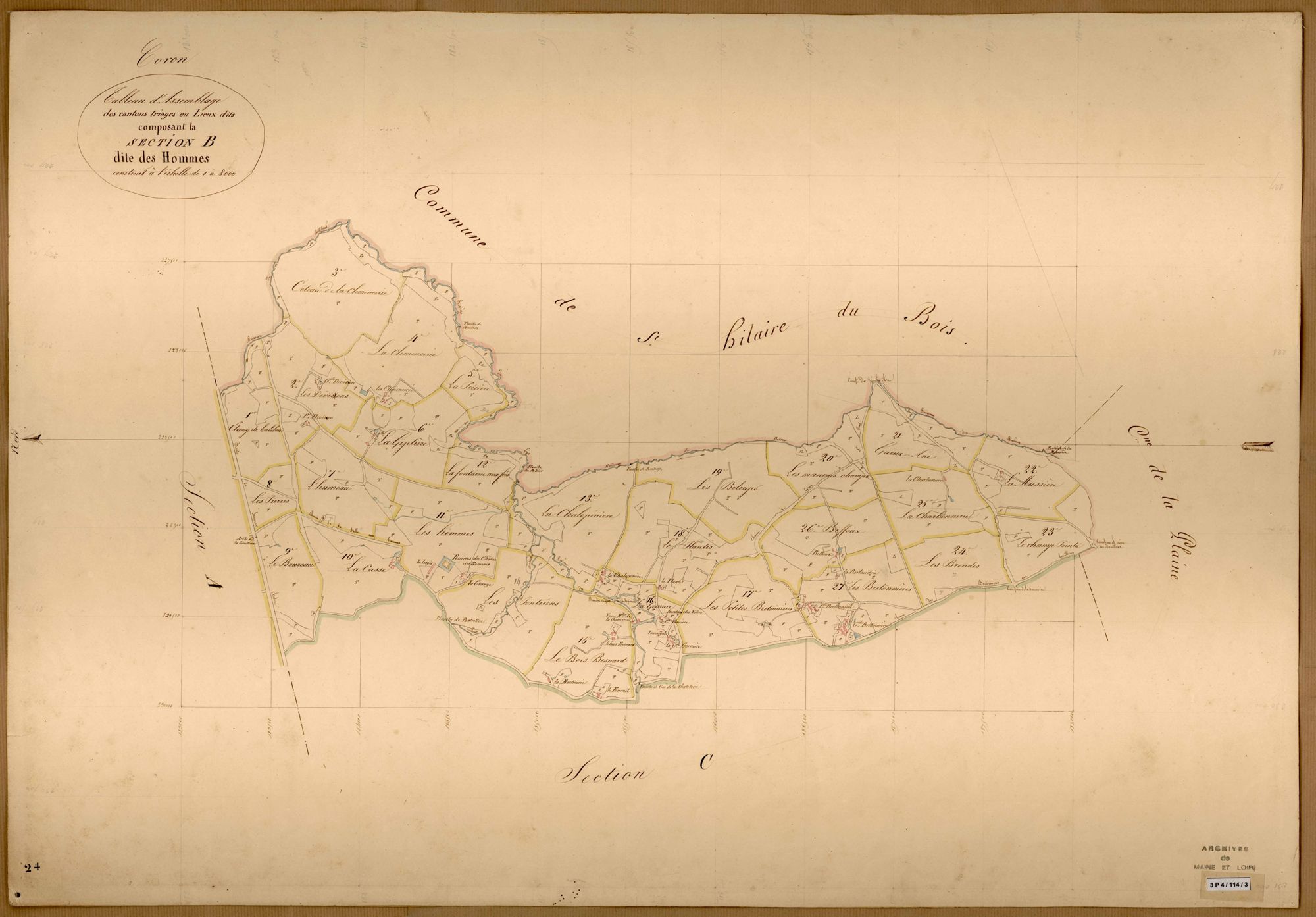 Coron TA. (sect.B) des Hommes