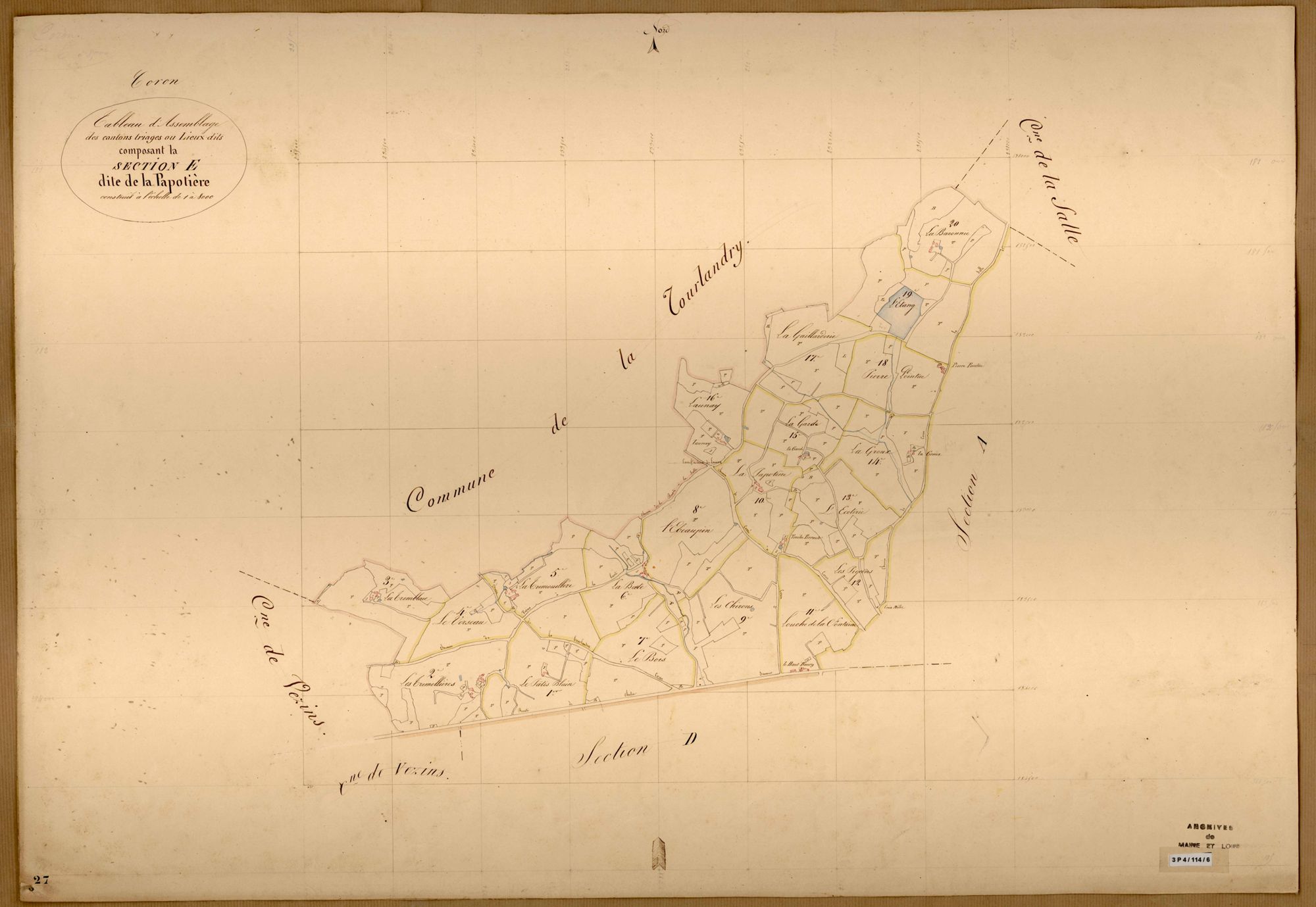 Coron TA. (sect.E) de la Papotière