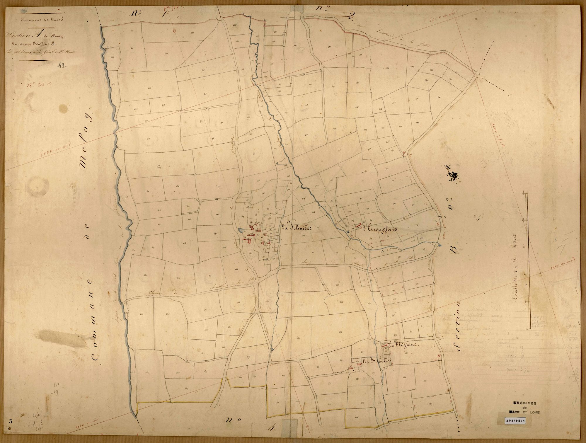 Cossé-d'Anjou A 3 du Bourg