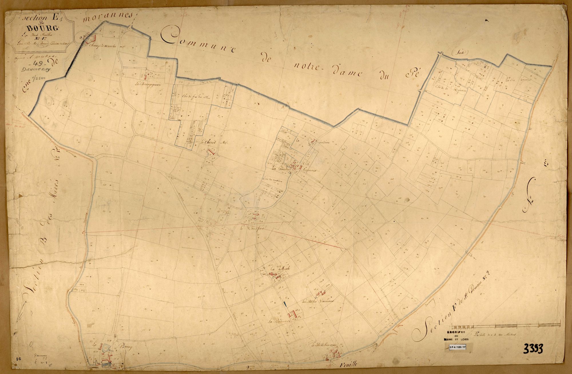 Daumeray E 1 du Bourg