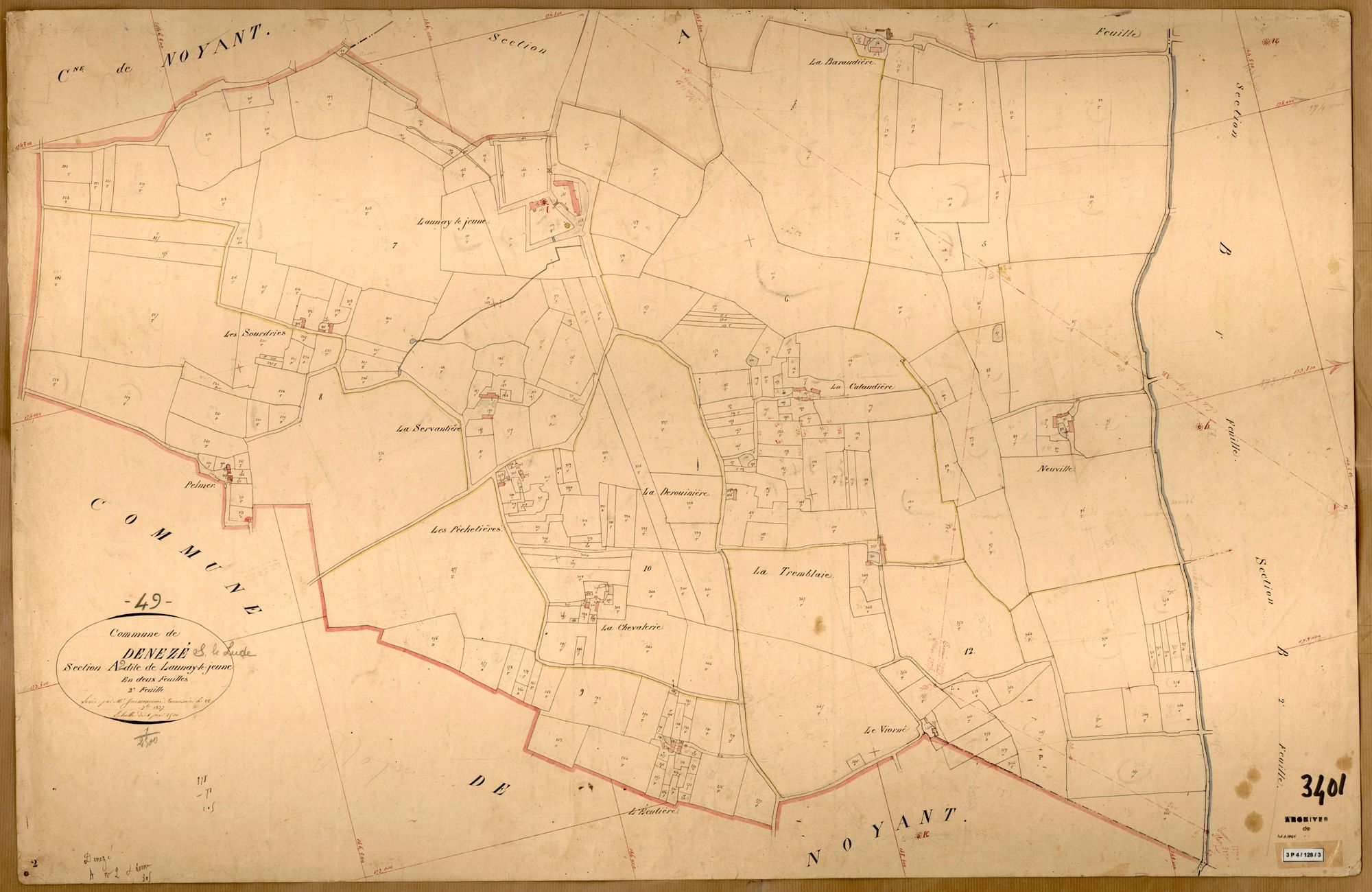 Dénezé-sous-le-Lude A 2 de Launay-Le-Jeune