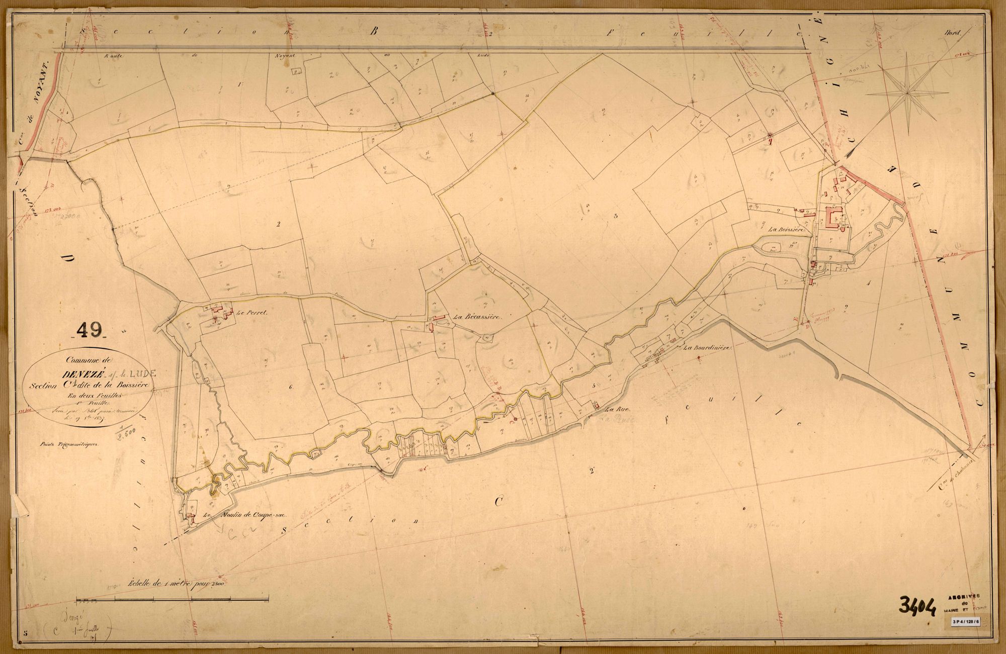 Dénezé-sous-le-Lude C 1 de la Boissière