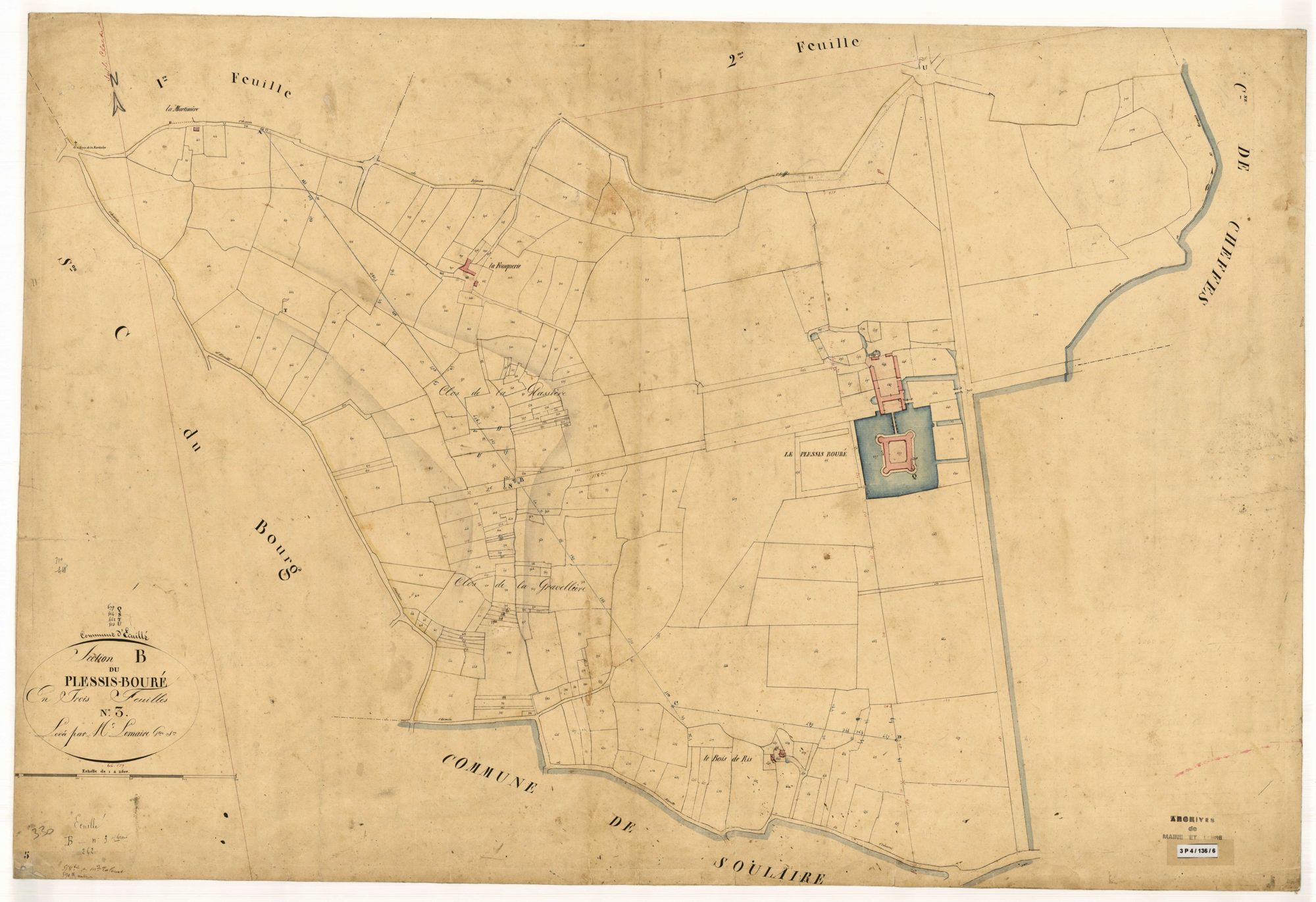 Écuillé B 3 du Plessis-Bouré