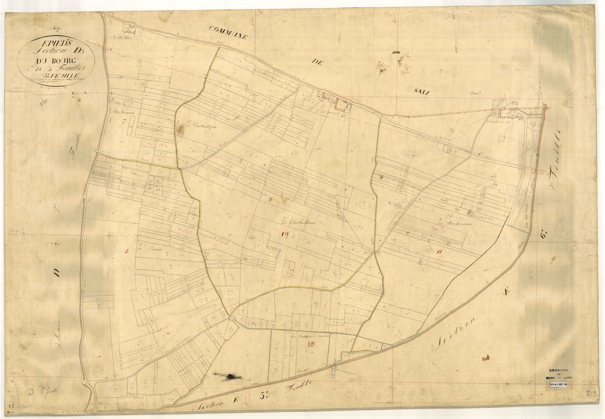 Épieds D 3 du Bourg