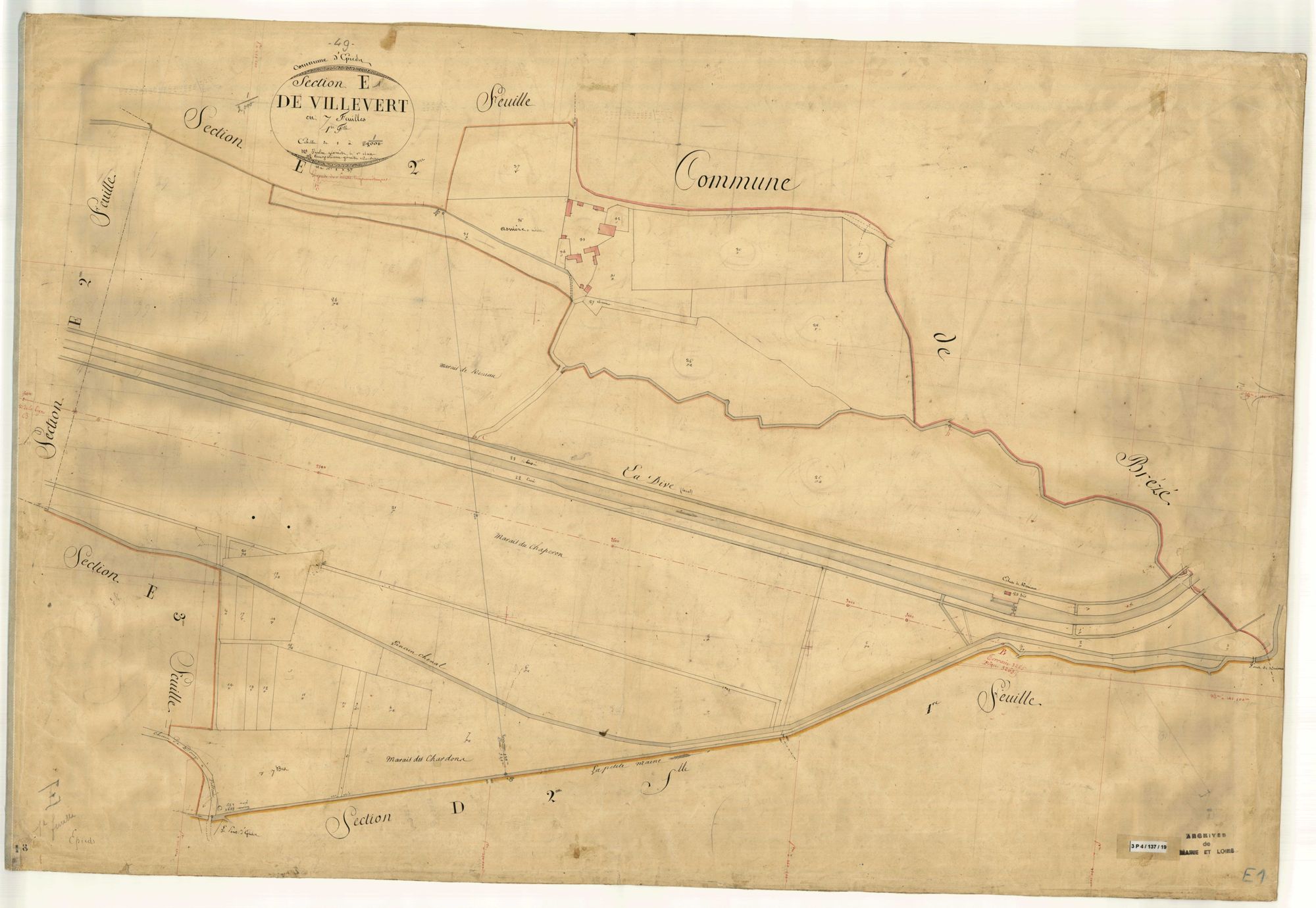 Épieds E 1 de Villevert