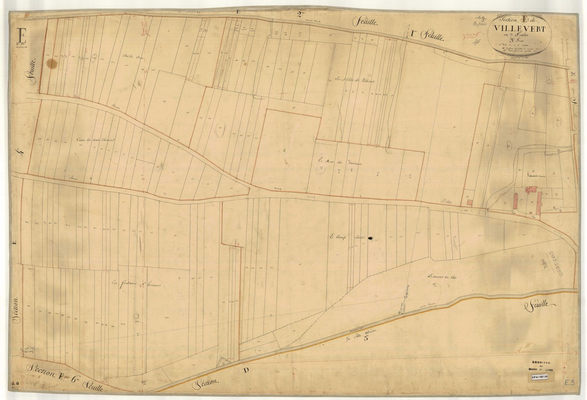 Épieds E 3 de Villevert