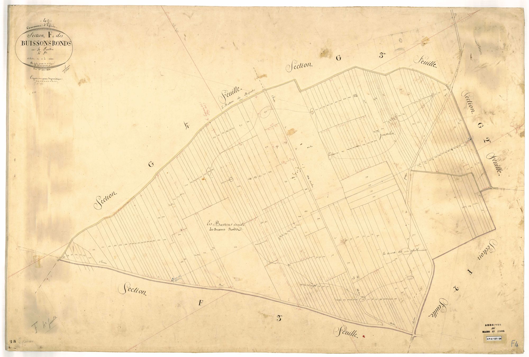 Épieds F 4 des Buissons Ronds