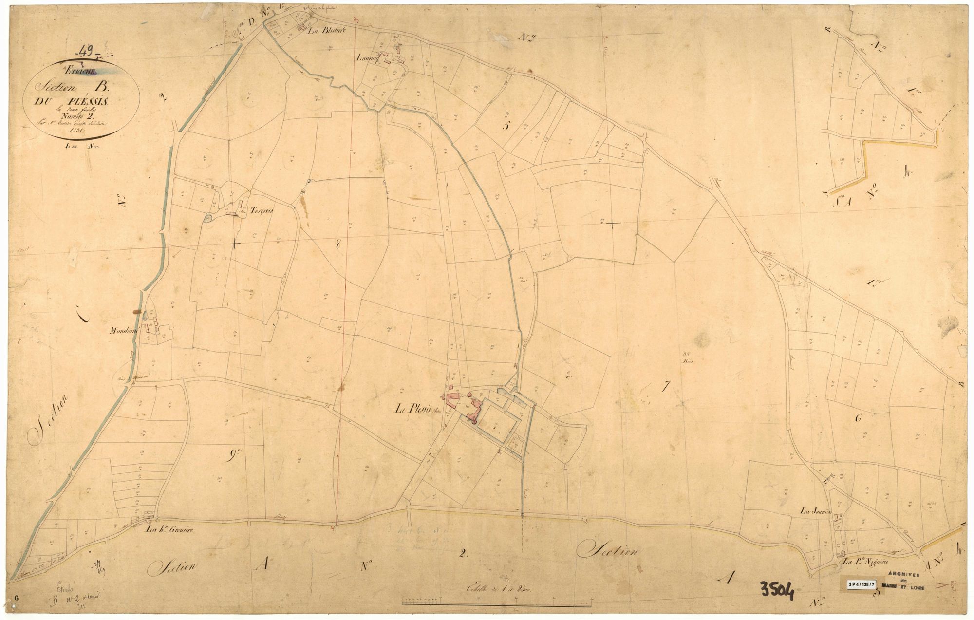 Étriché B 2 du Plessis