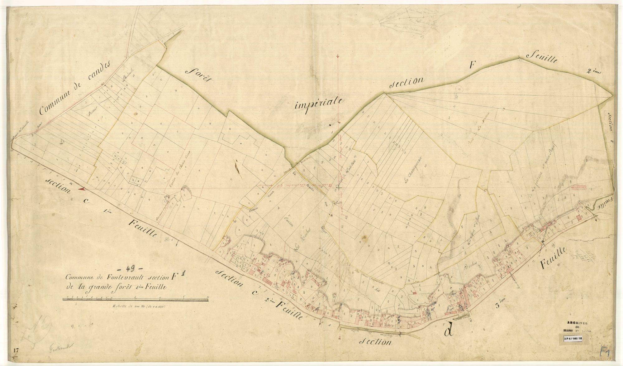 Fontevraud-l'Abbaye F 1 de la Grande Forêt