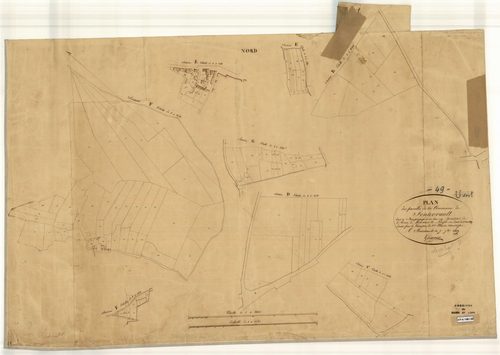 Fontevraud-l'Abbaye Feuille de réarpentage
