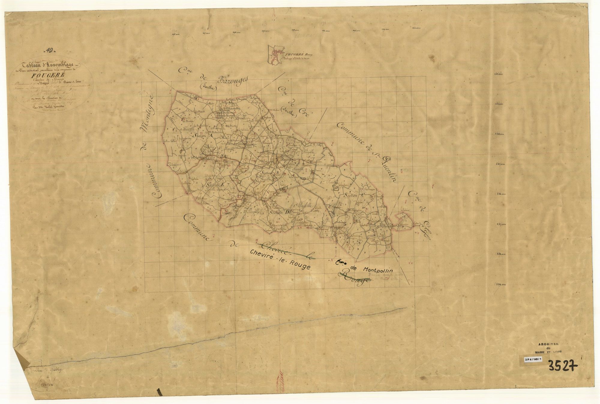 Fougeré Tableau d’assemblage