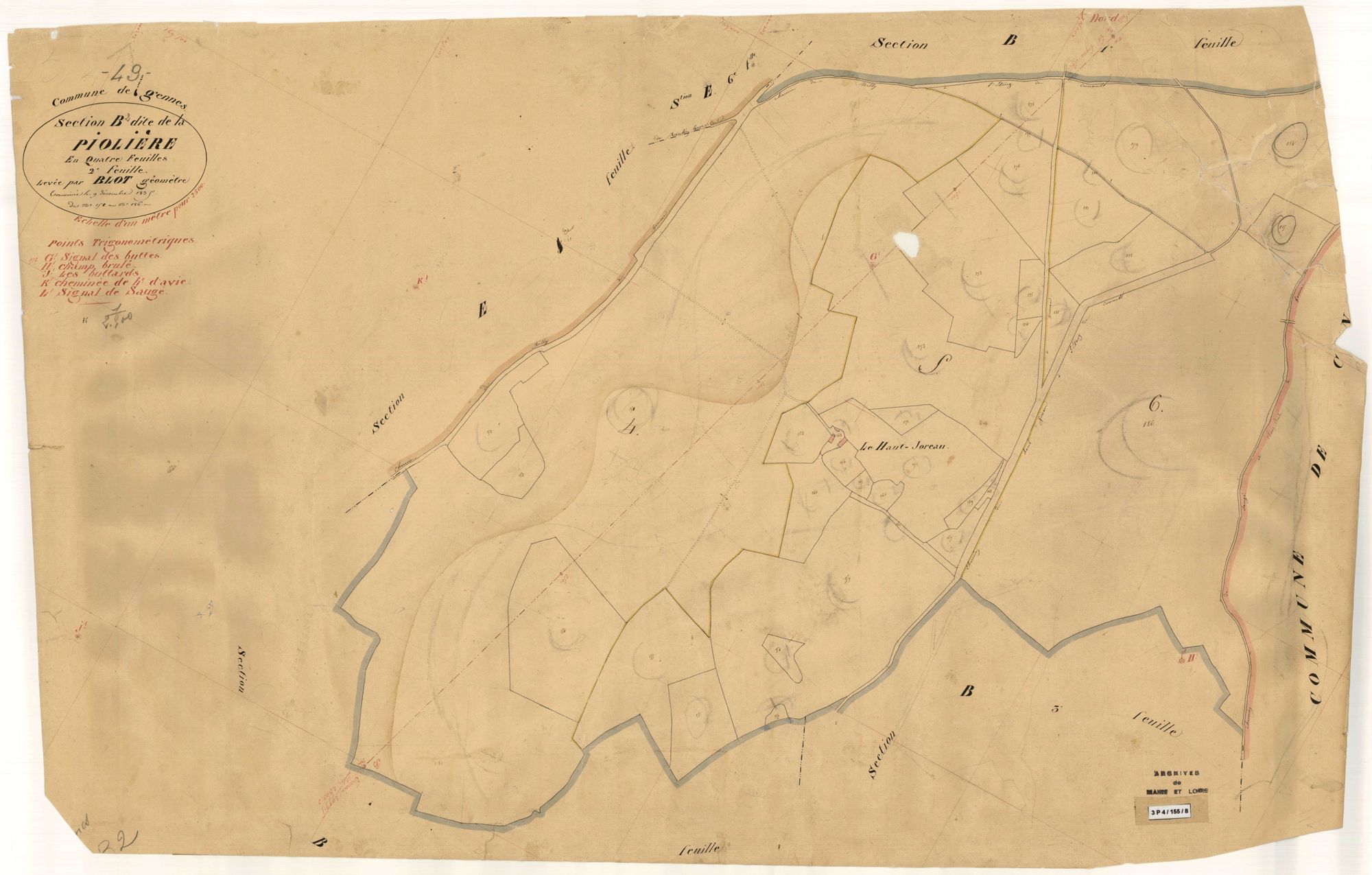 Gennes B 2 de la Piolière