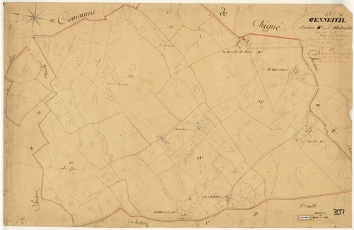 Genneteil B 3 des Bidaudières