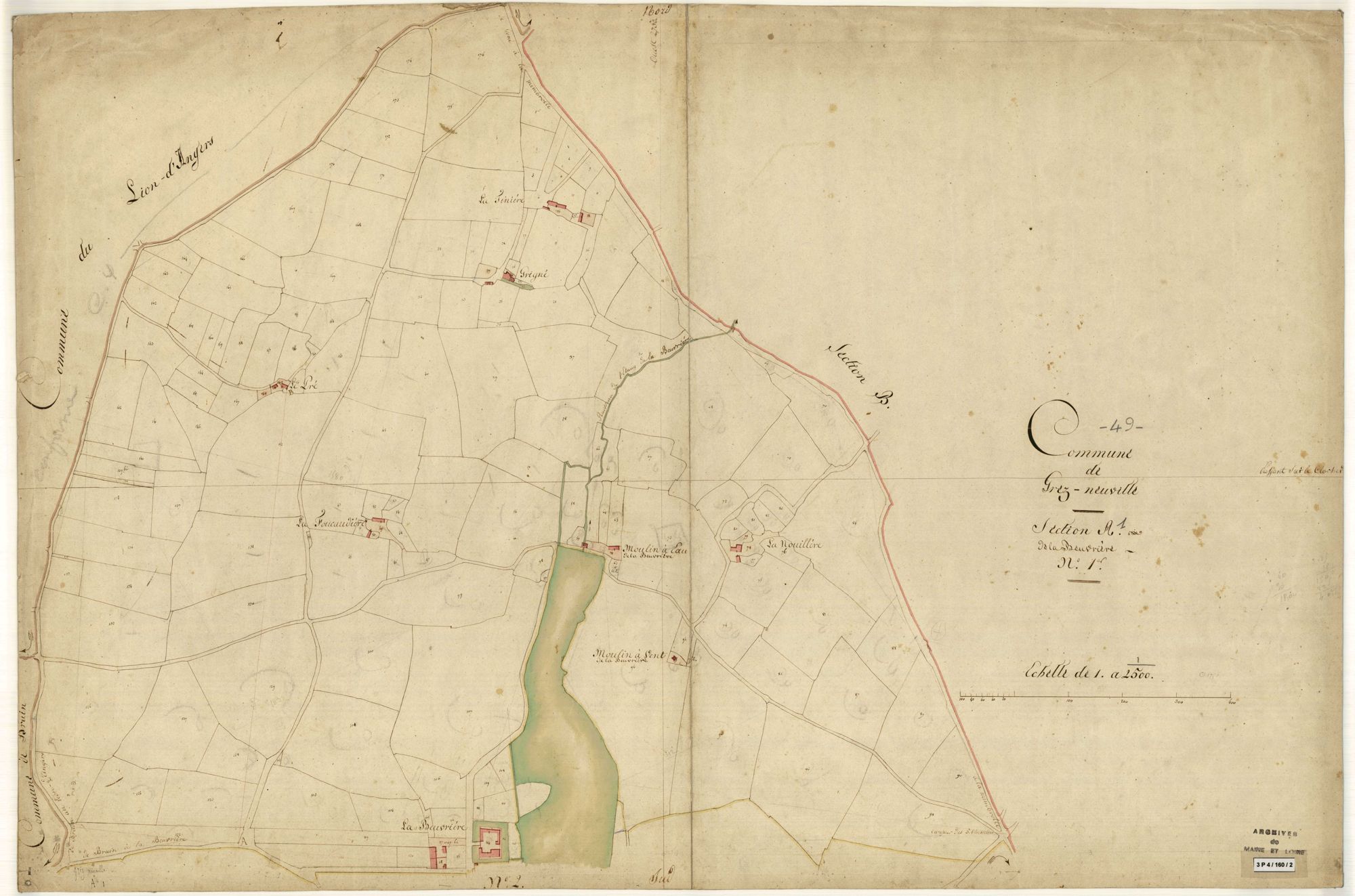 Grez-Neuville A 1 de la Beuvrière