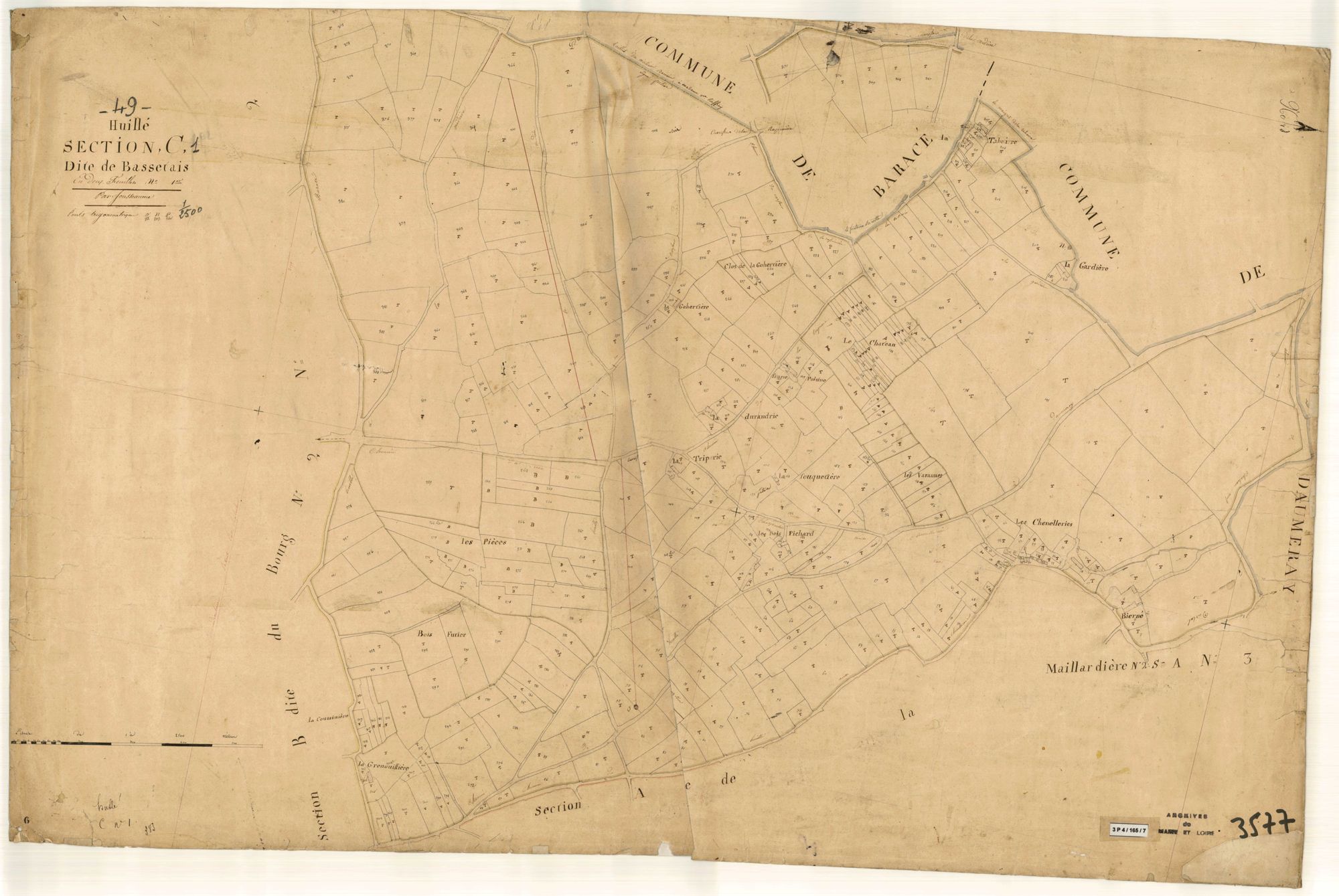 Huillé C 1 de Bassetais
