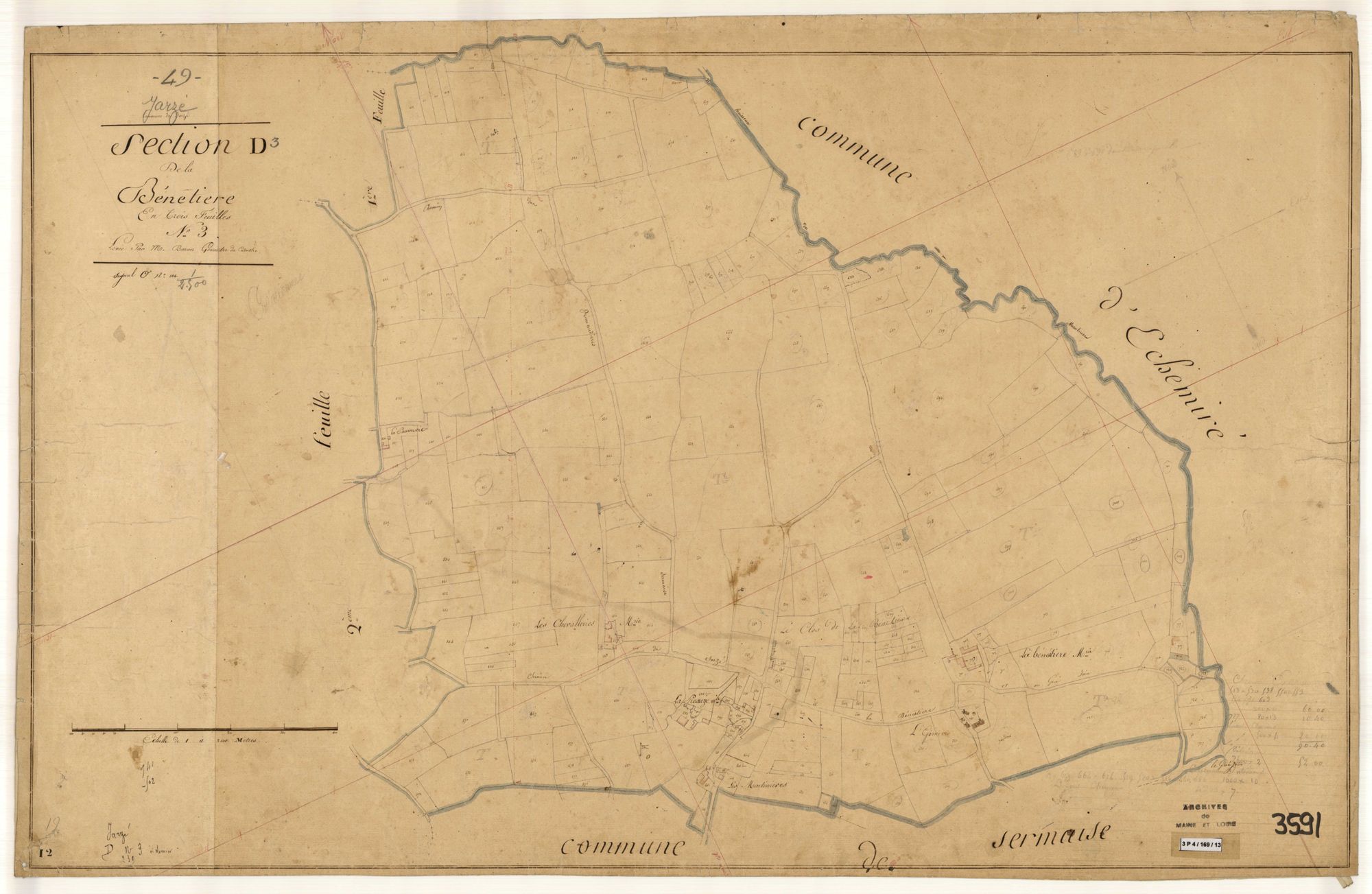 Jarzé D 3 de la Bénêtière