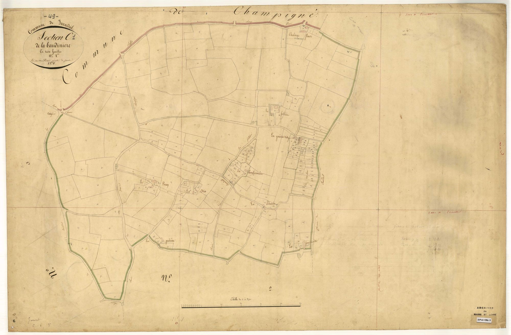 Juvardeil C 1 de la Baudinière