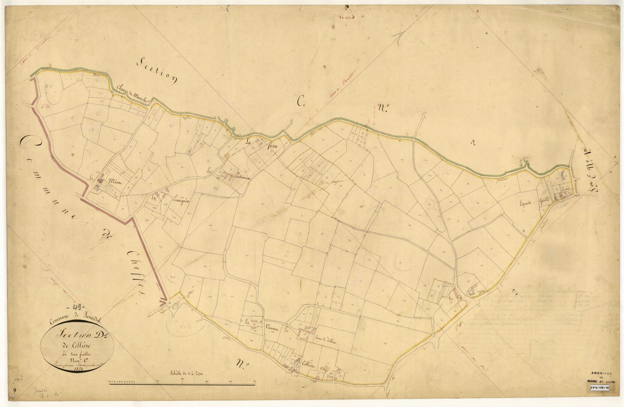 Juvardeil D 1 de Cellières