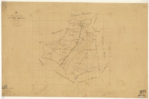 Linières-Bouton Tableau d’assemblage