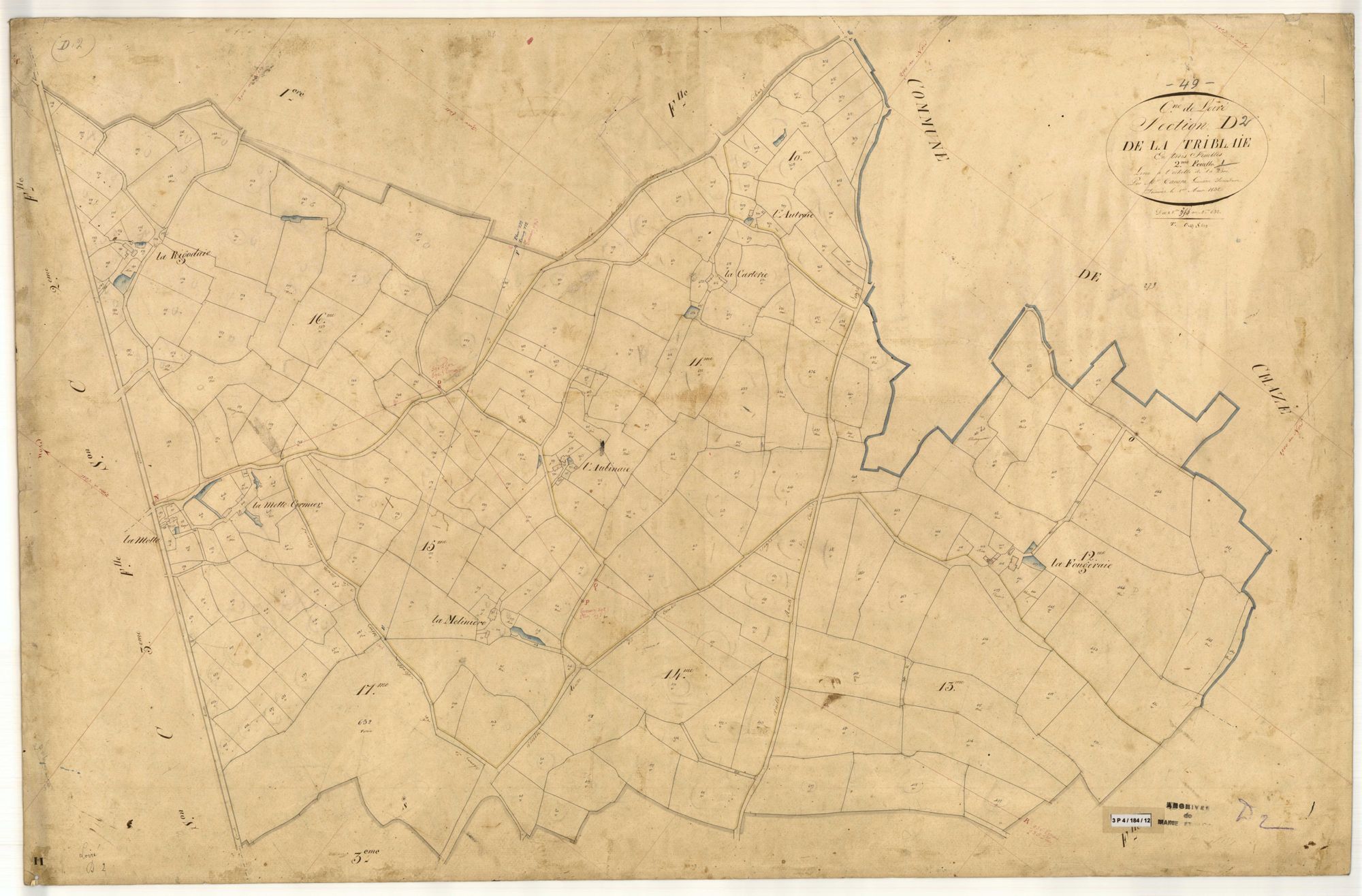 Loiré D 2 de la Triblaie