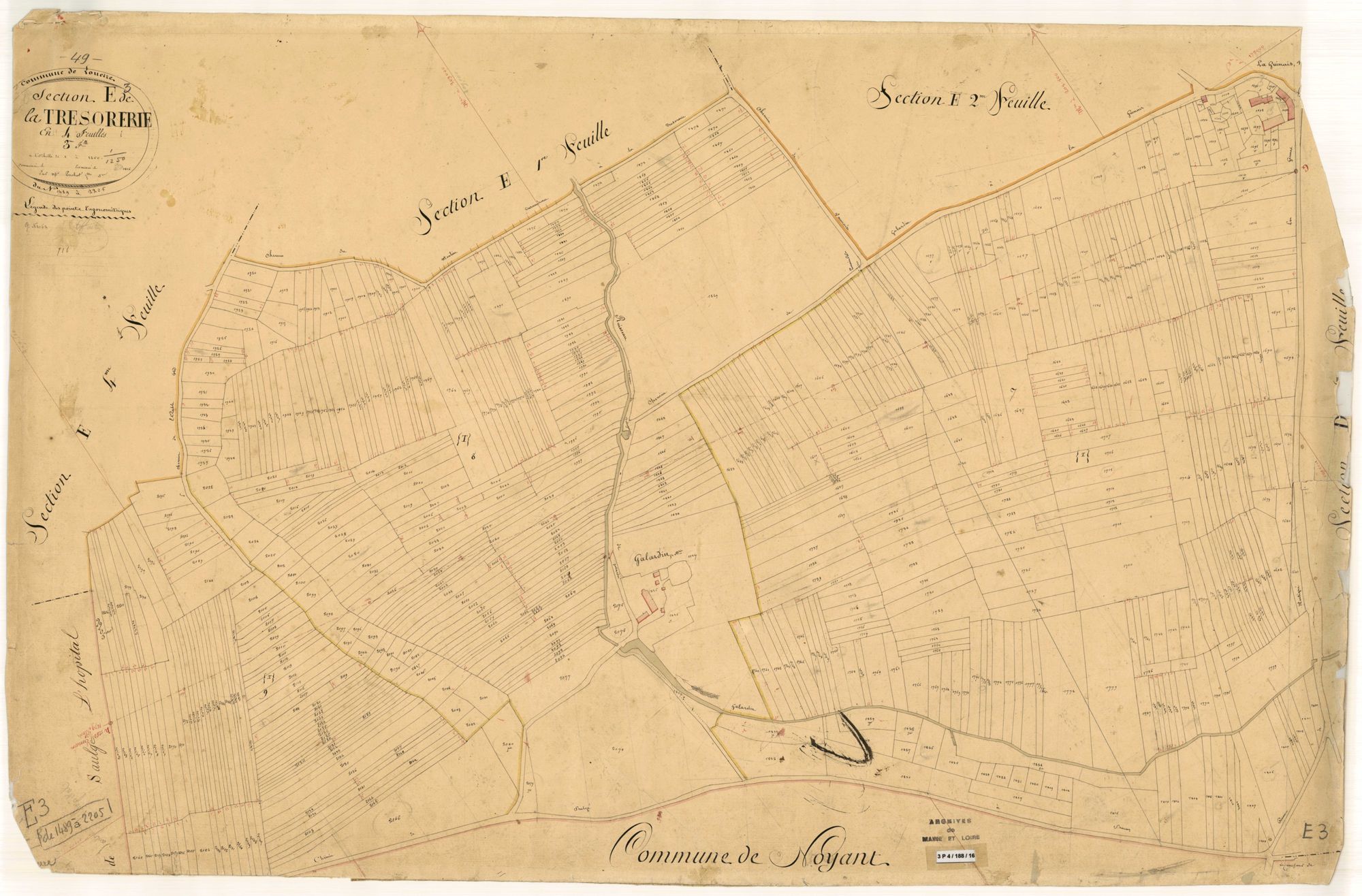 Louerre E 3 de la Trésorerie