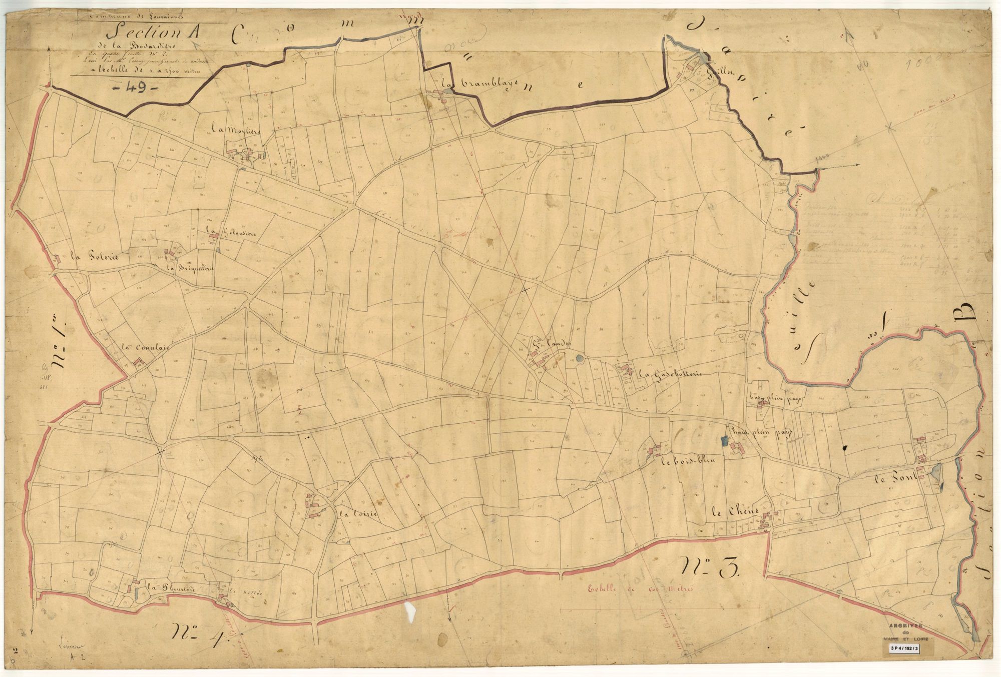 Louvaines A 2 de la Bodardière