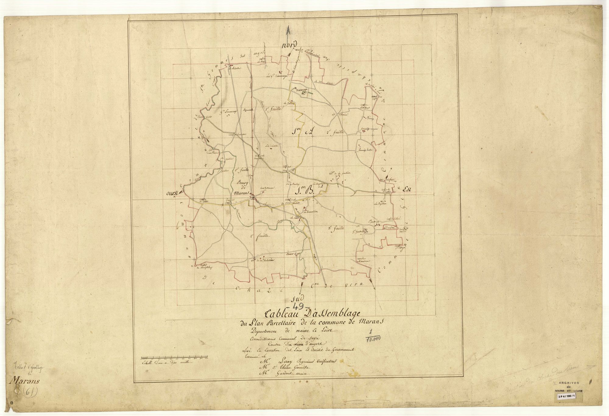 Marans Tableau d’assemblage