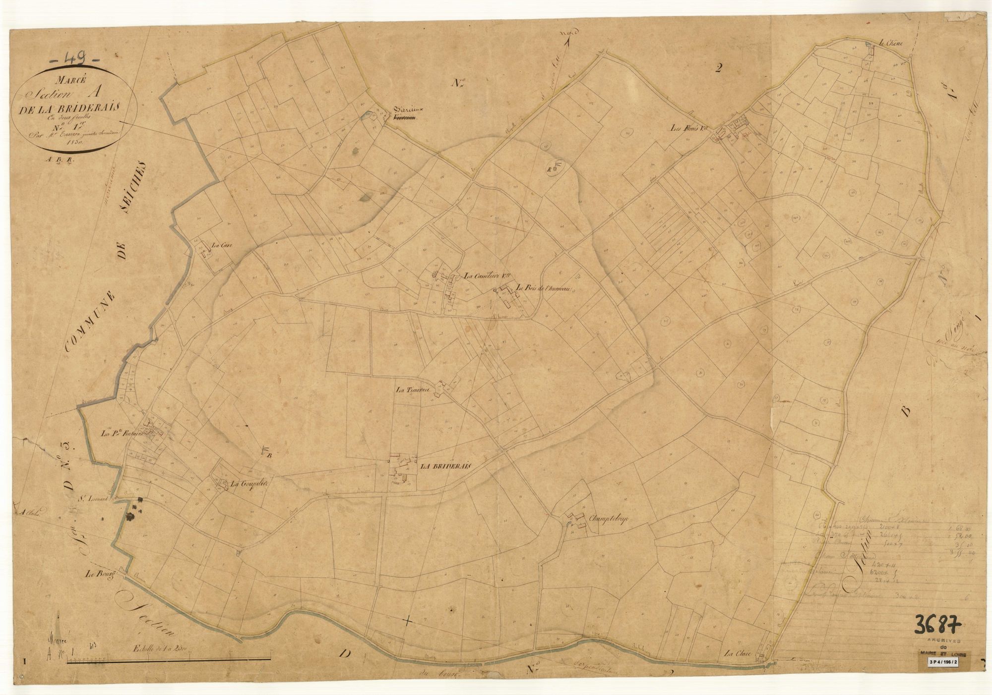 Marcé A 1 de la Briderais