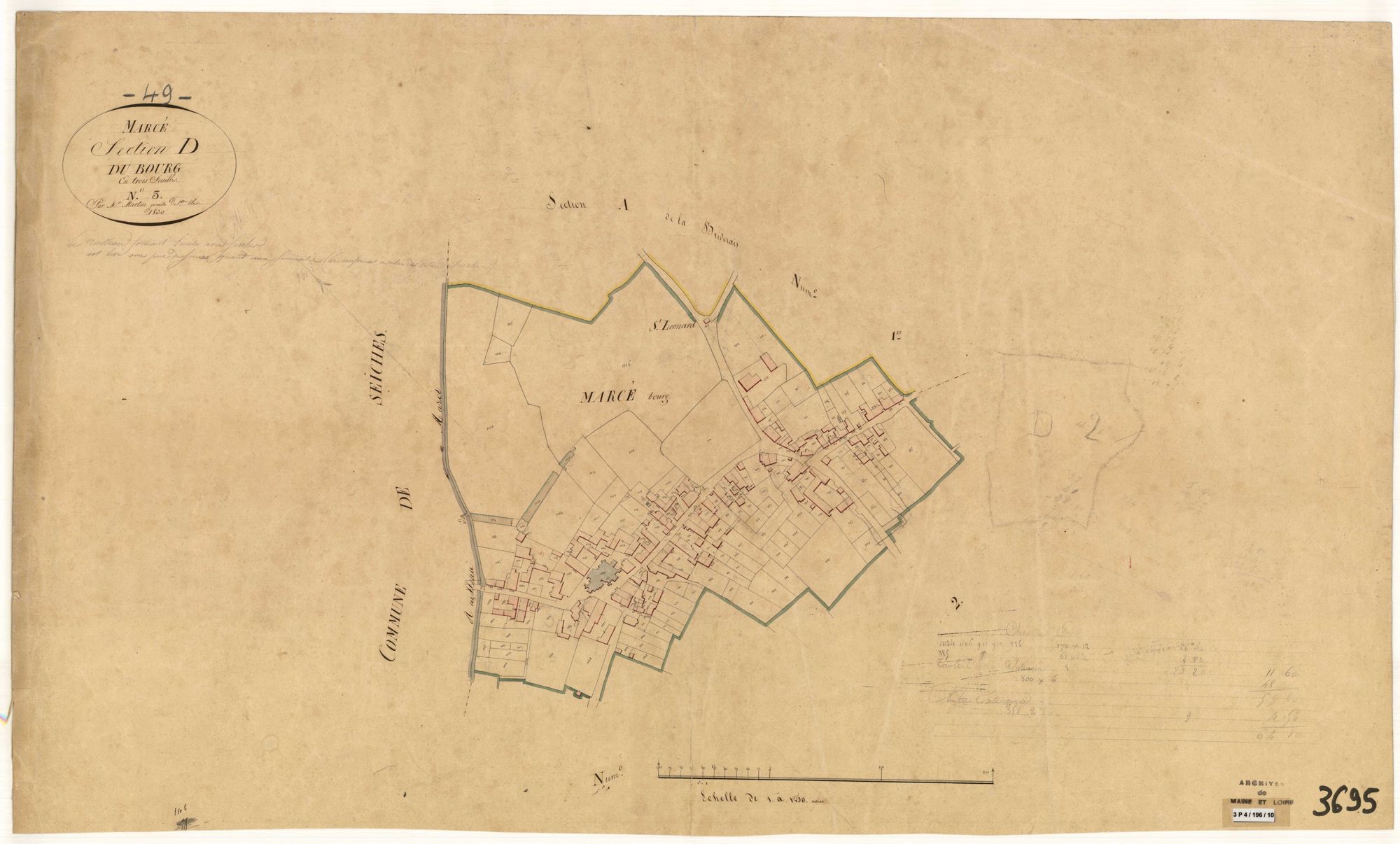 Marcé D 3 du Bourg