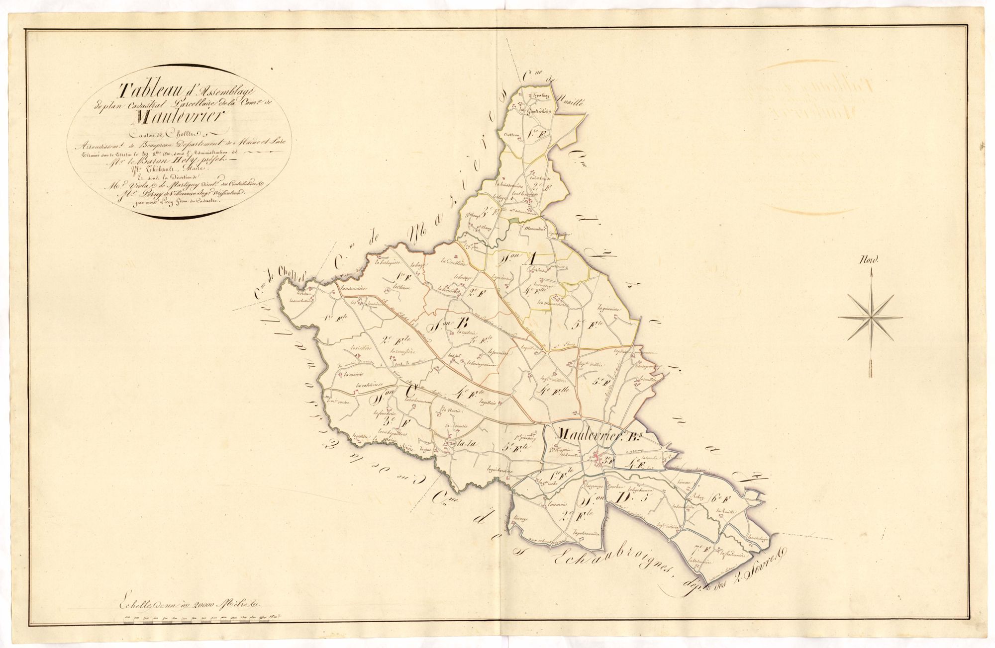 Maulévrier Tableau d’assemblage