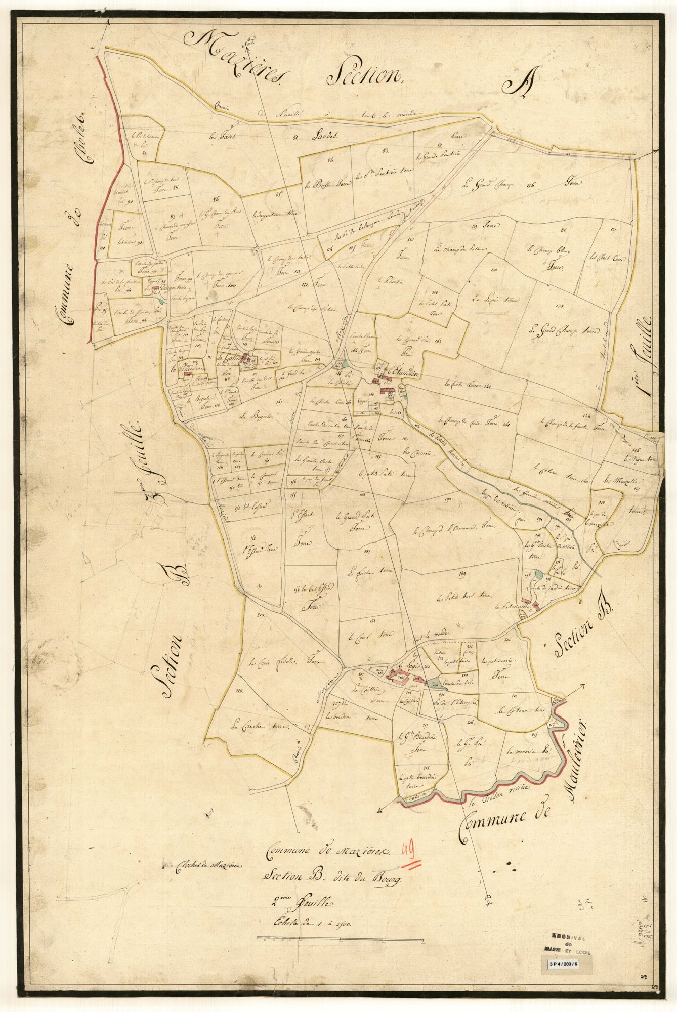 Mazières-en-Mauges B 2 du Bourg