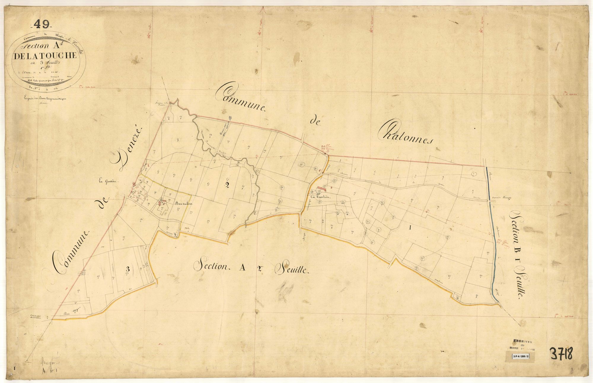 Meigné-le-Vicomte A 1 de la Touche