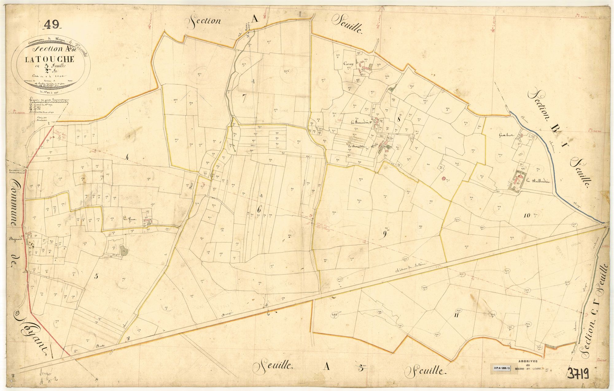 Meigné-le-Vicomte A 2 de la Touche
