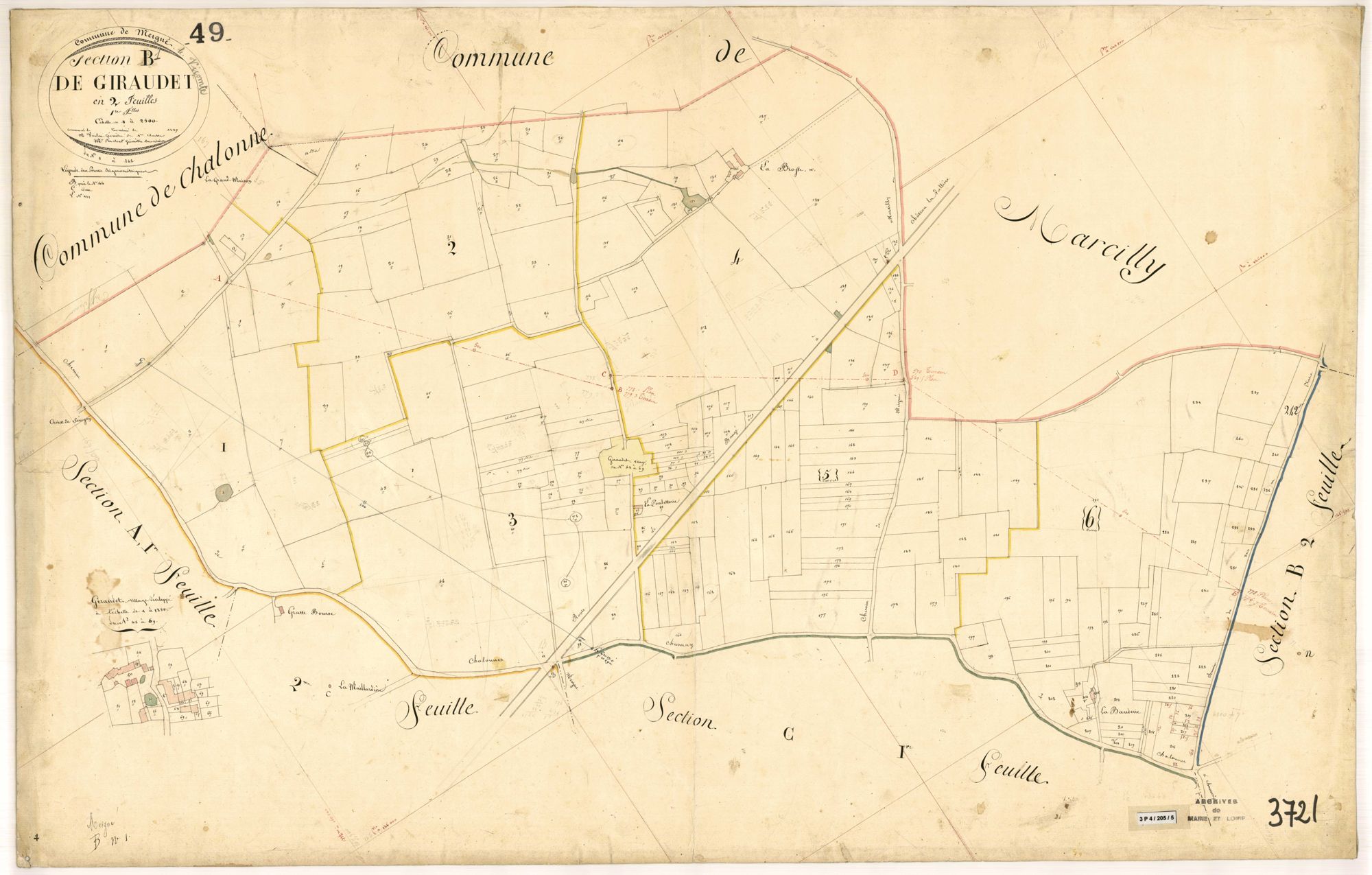 Meigné-le-Vicomte B 1 de Giraudet