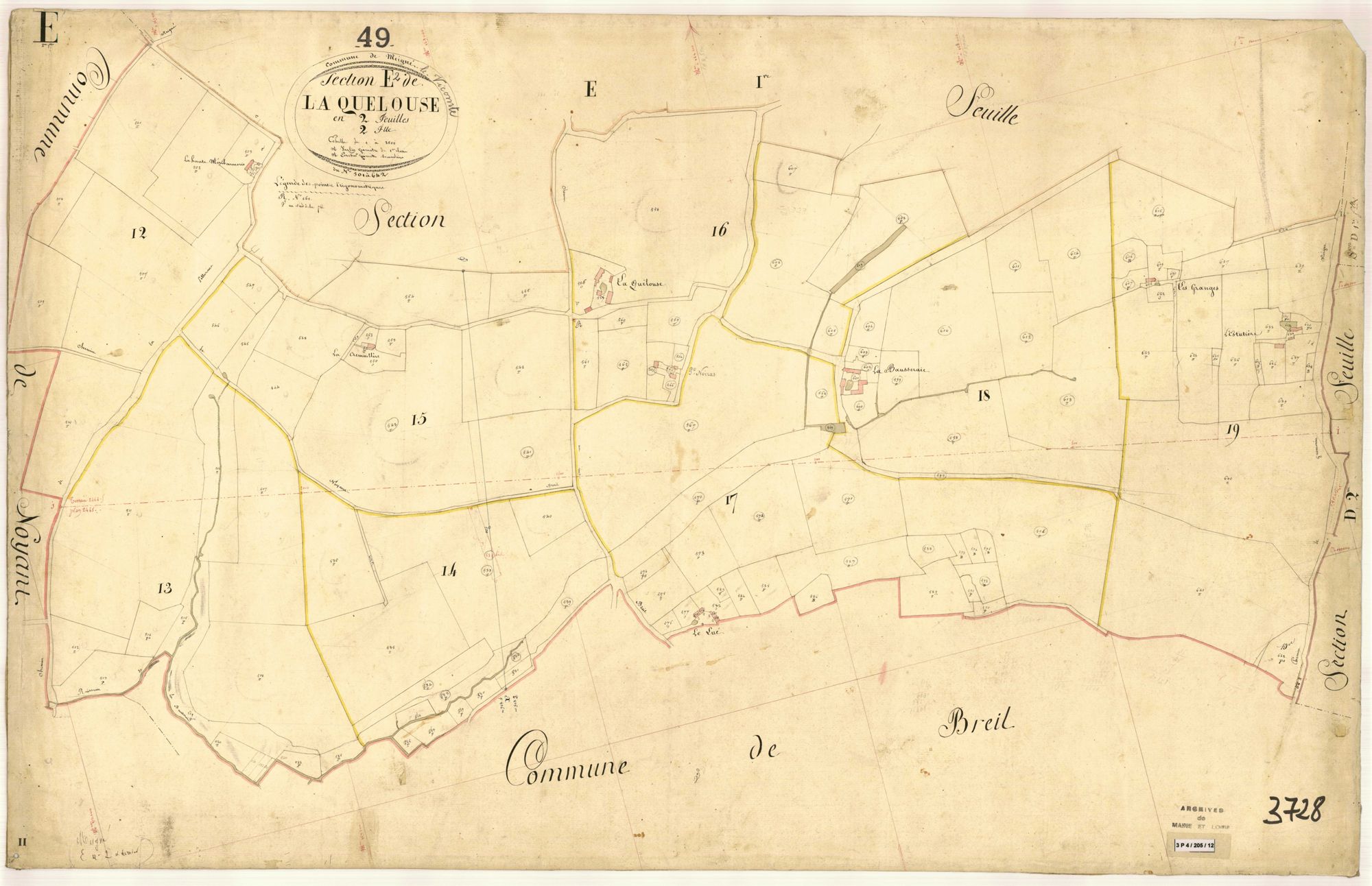 Meigné-le-Vicomte E 2 de la Quelouse