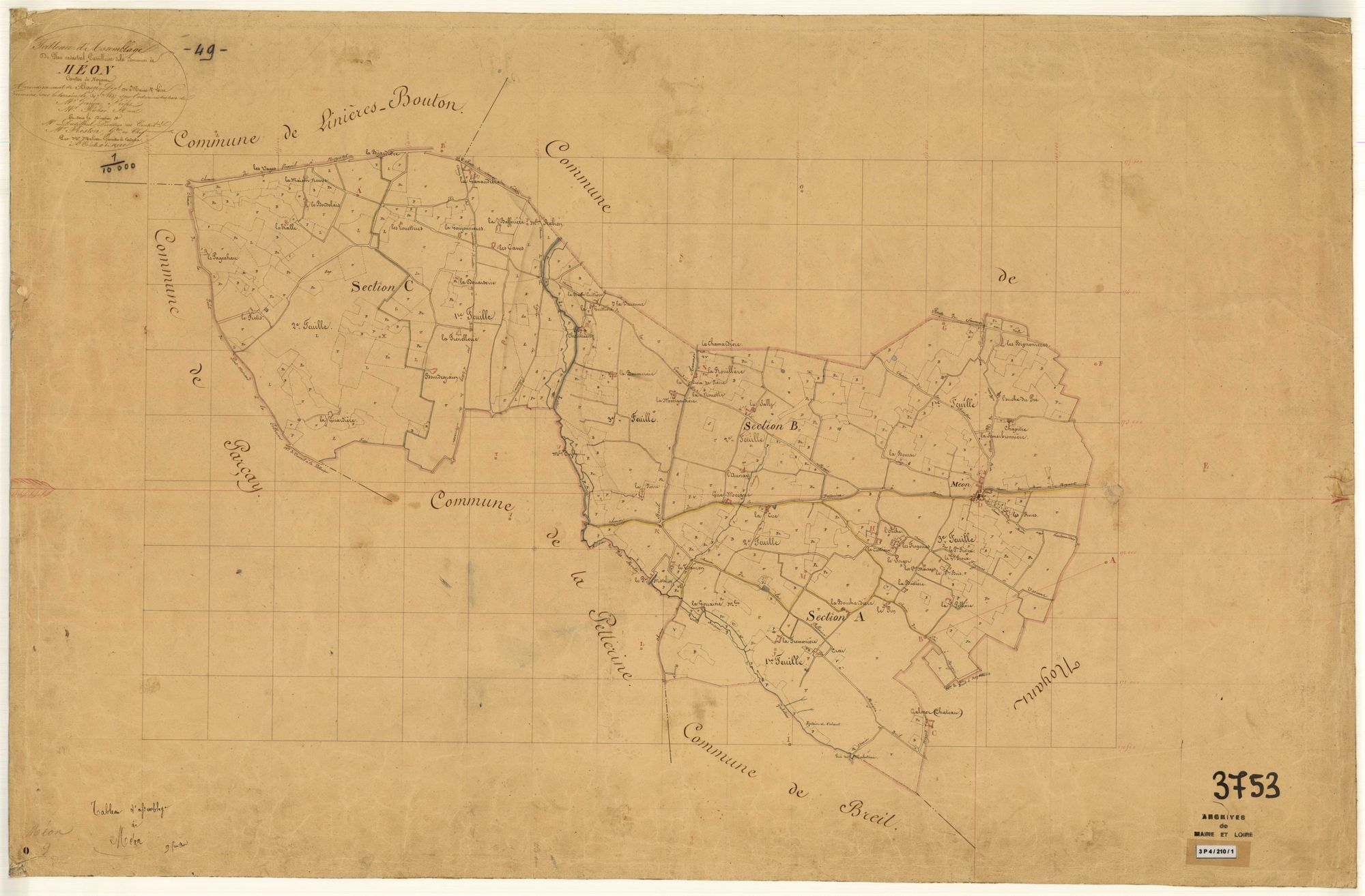 Méon Tableau d’assemblage