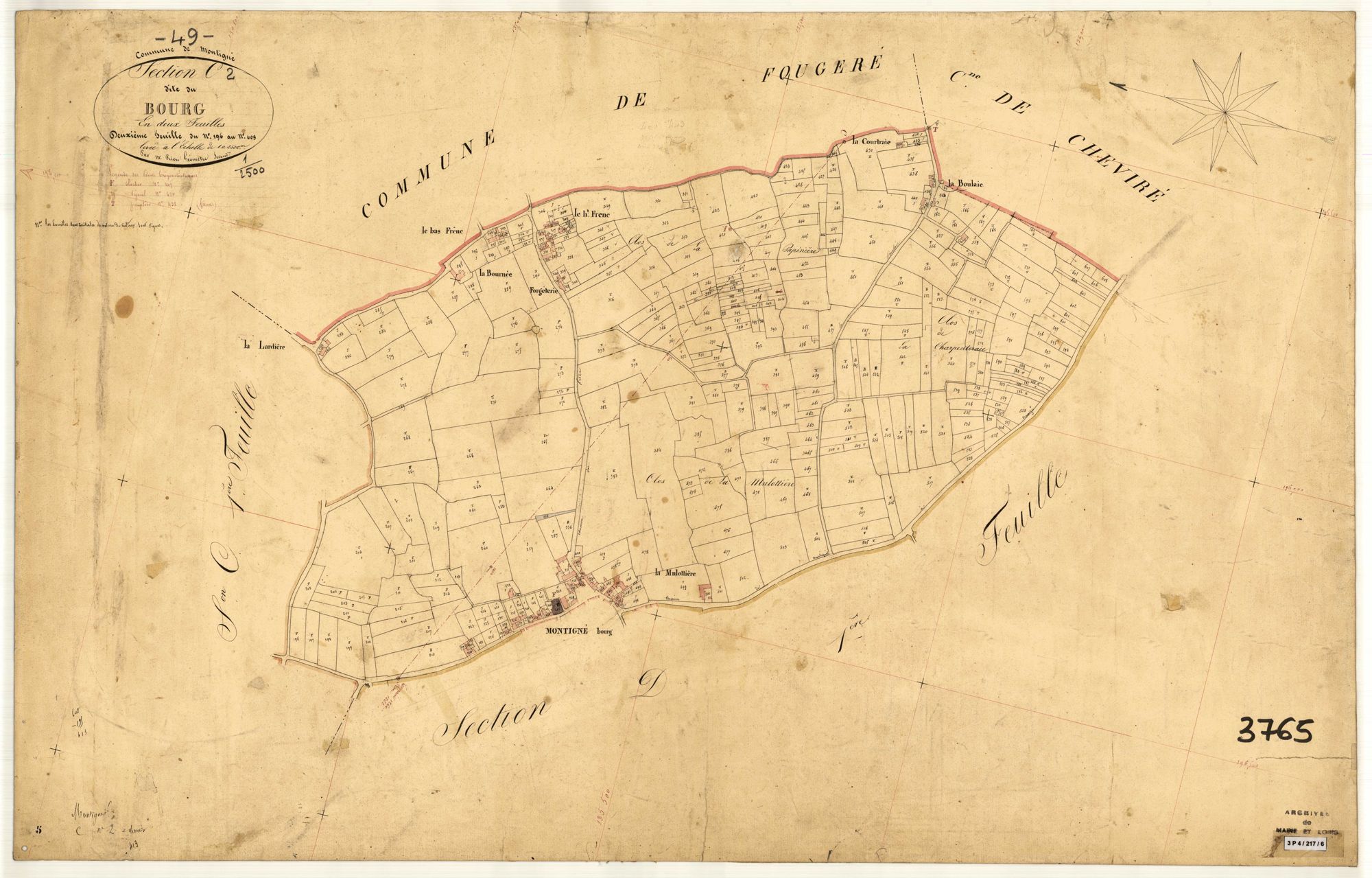 Montigné-lès-Rairies C 2 du Bourg