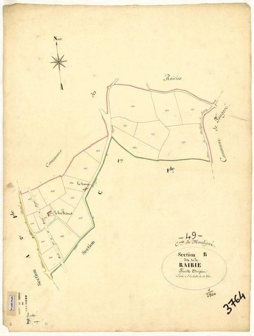 Montigné-lès-Rairies B (unique) de la Rairie