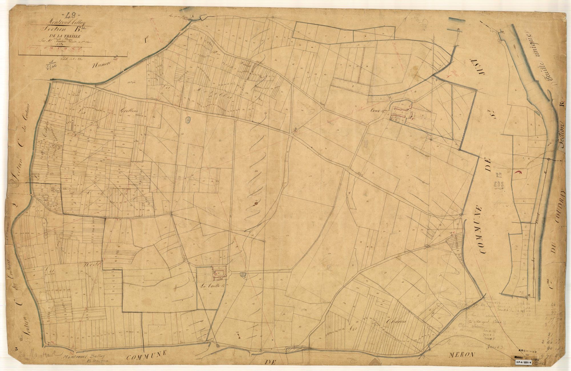 Montreuil-Bellay B (unique) de la Treille