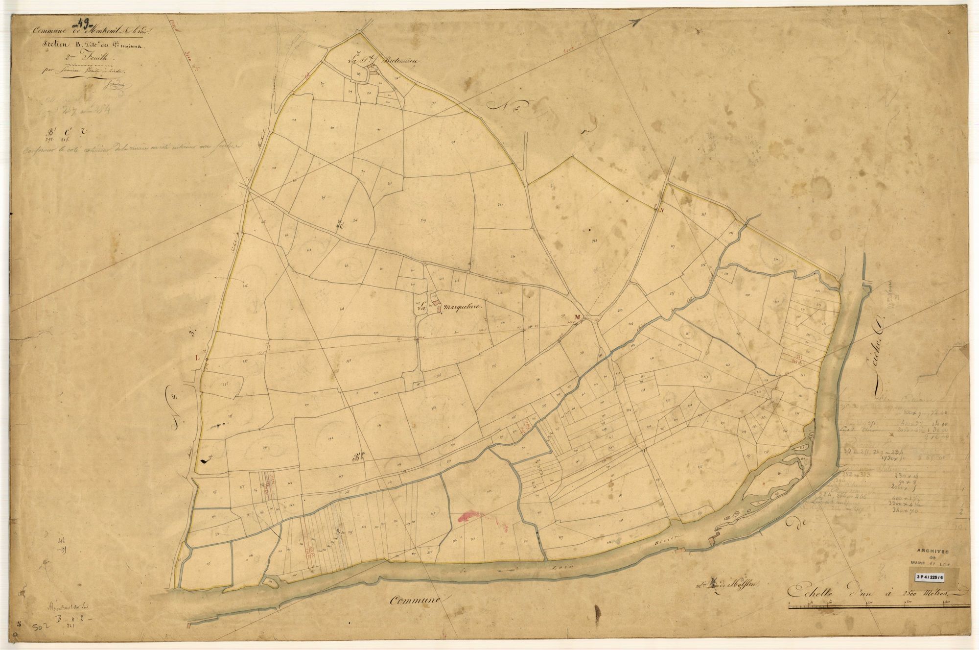 Montreuil-sur-Loir B 2 des Grandes Maisons