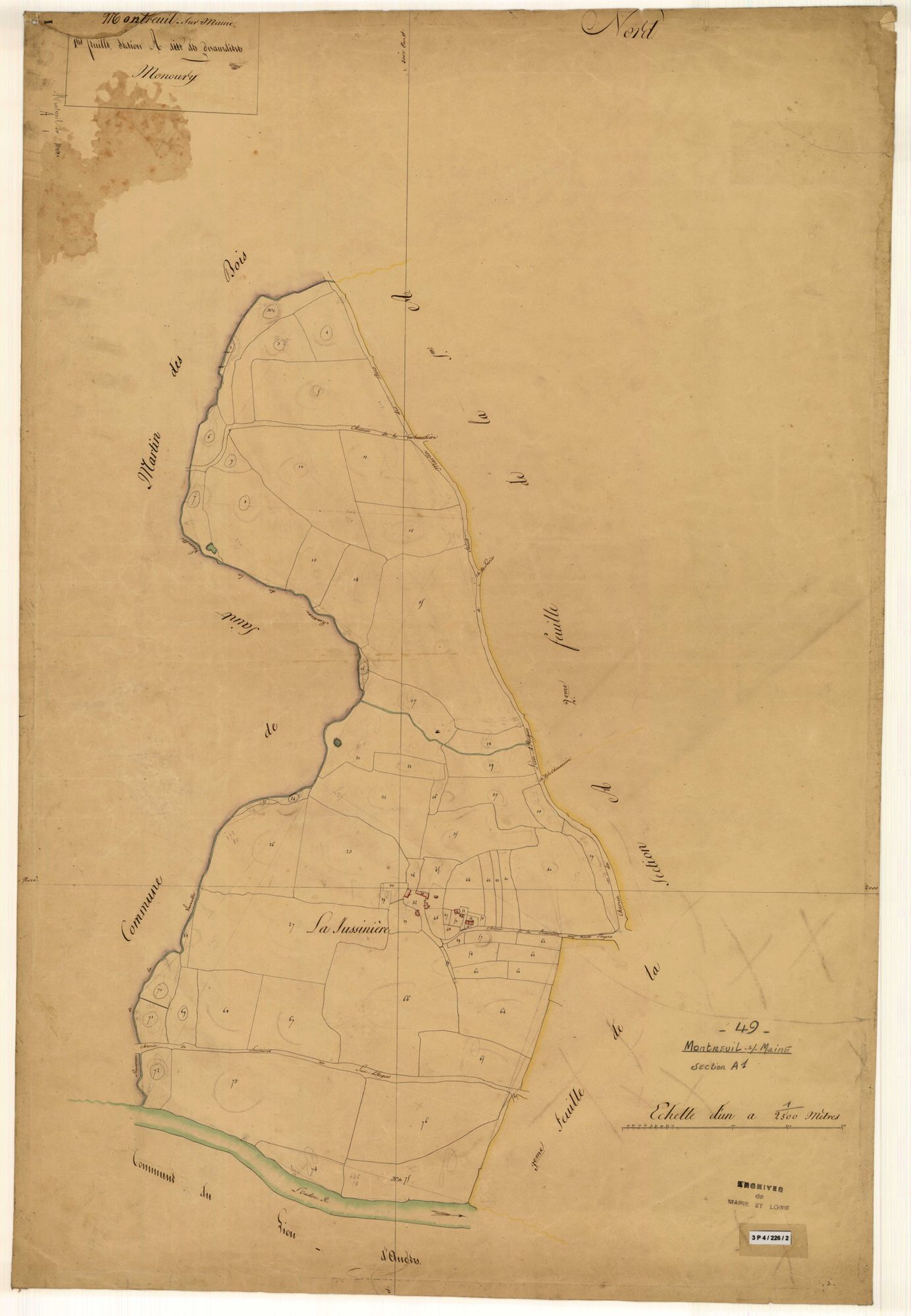 Montreuil-sur-Maine A 1 des Giraudières