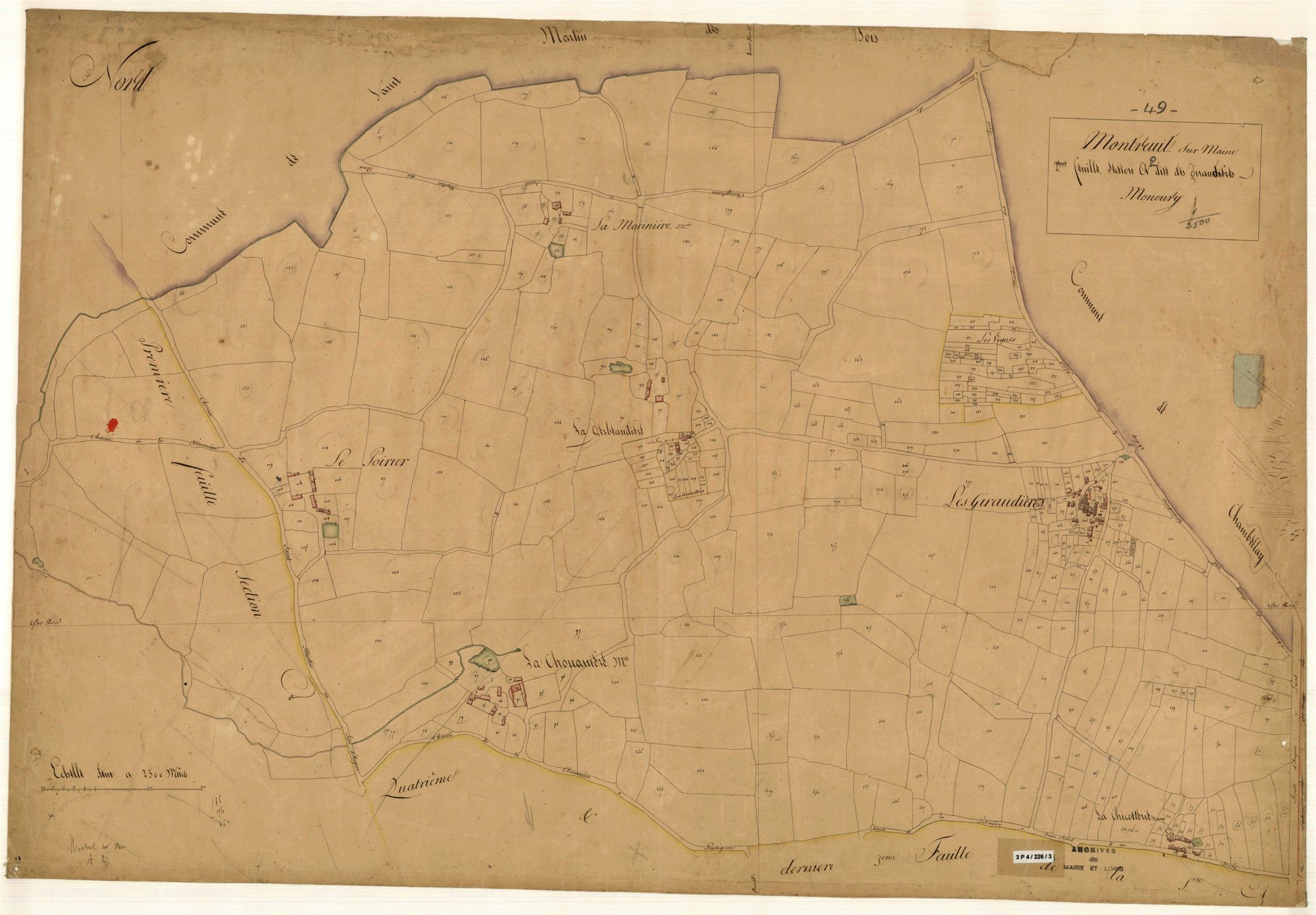 Montreuil-sur-Maine A 2 des Giraudières