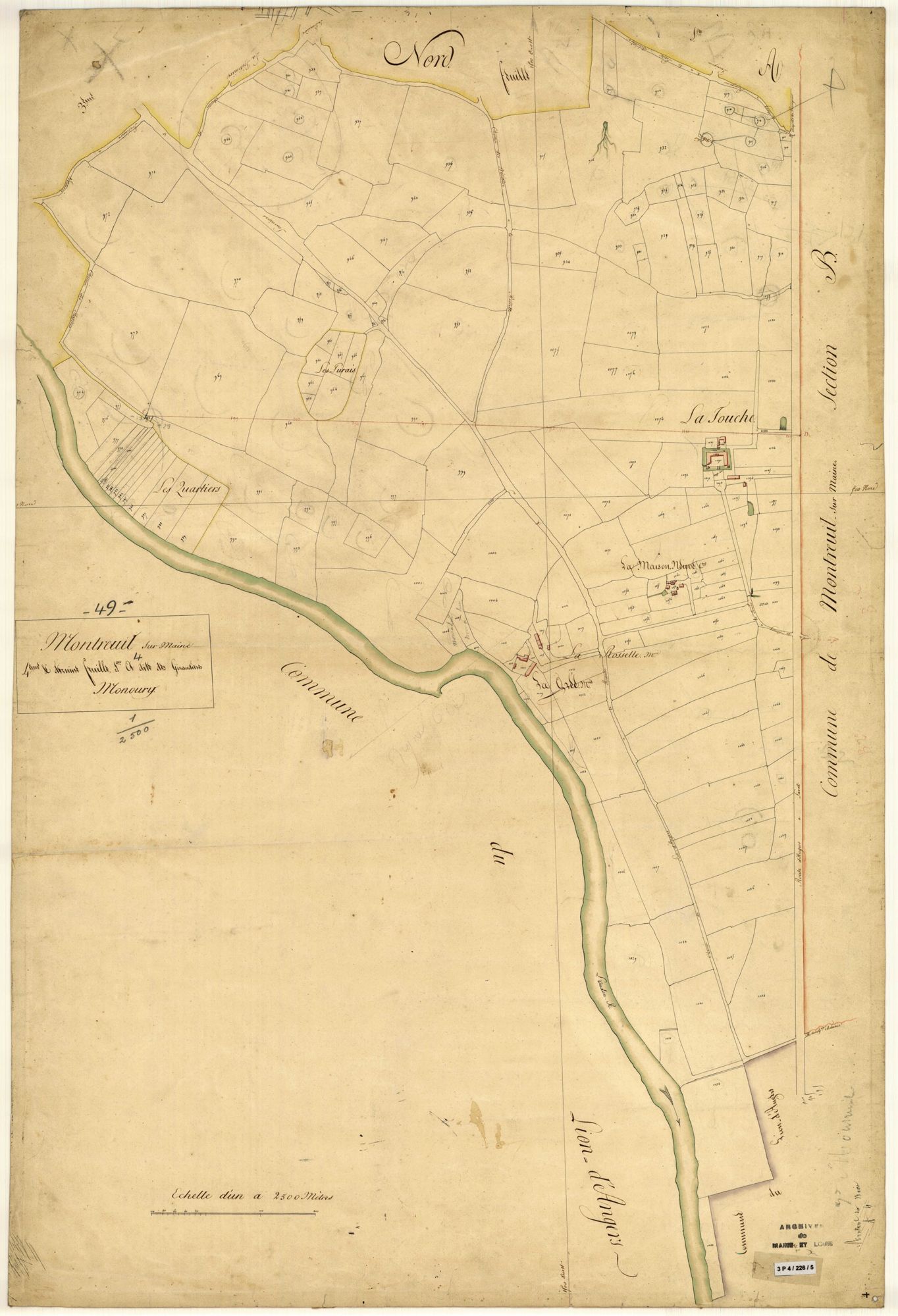 Montreuil-sur-Maine A 4 des Giraudières
