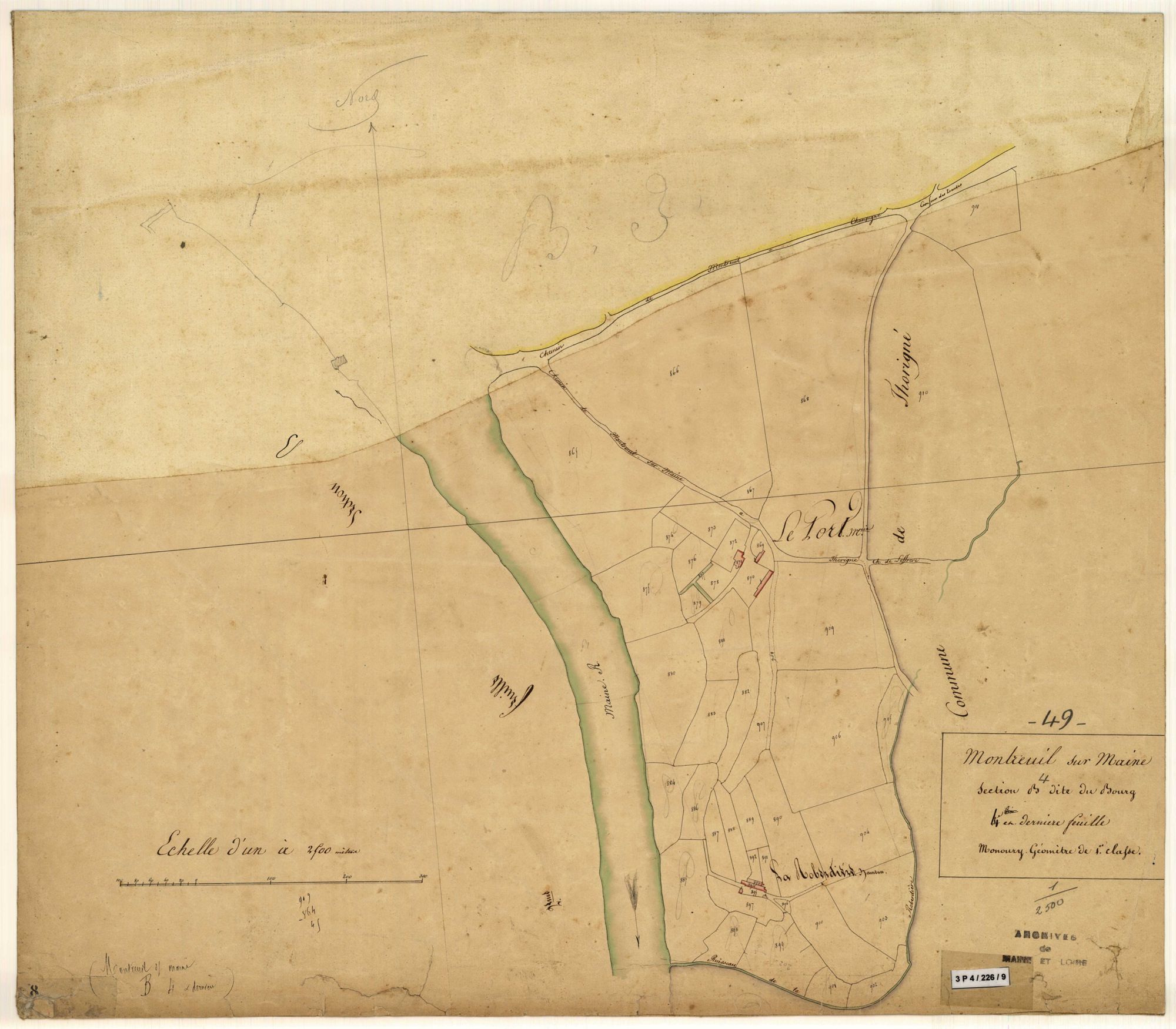 Montreuil-sur-Maine B 4 du Bourg