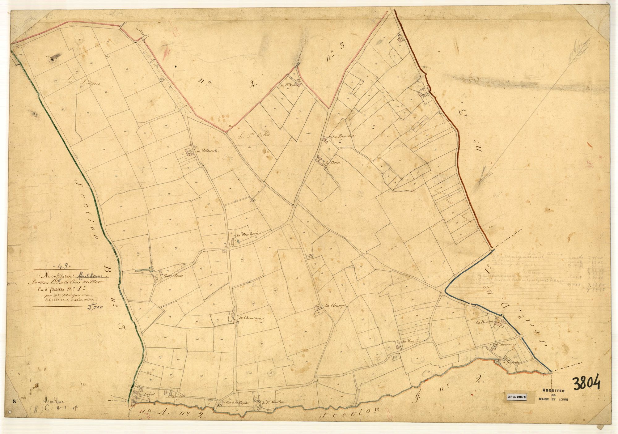 Mouliherne C 1 de la Croix Millet