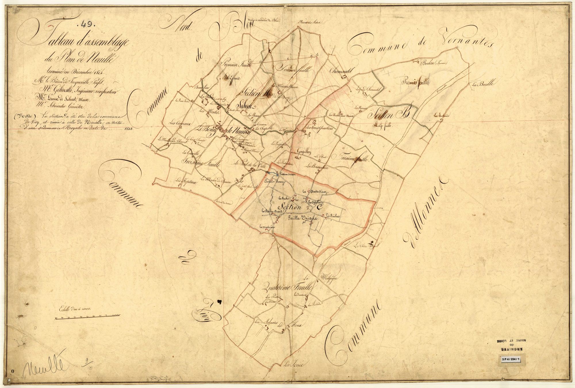 Neuillé Tableau d’assemblage