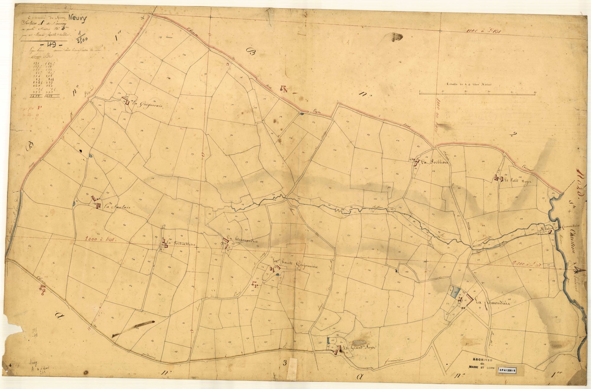 Neuvy-en-Mauges A 4 de Launay