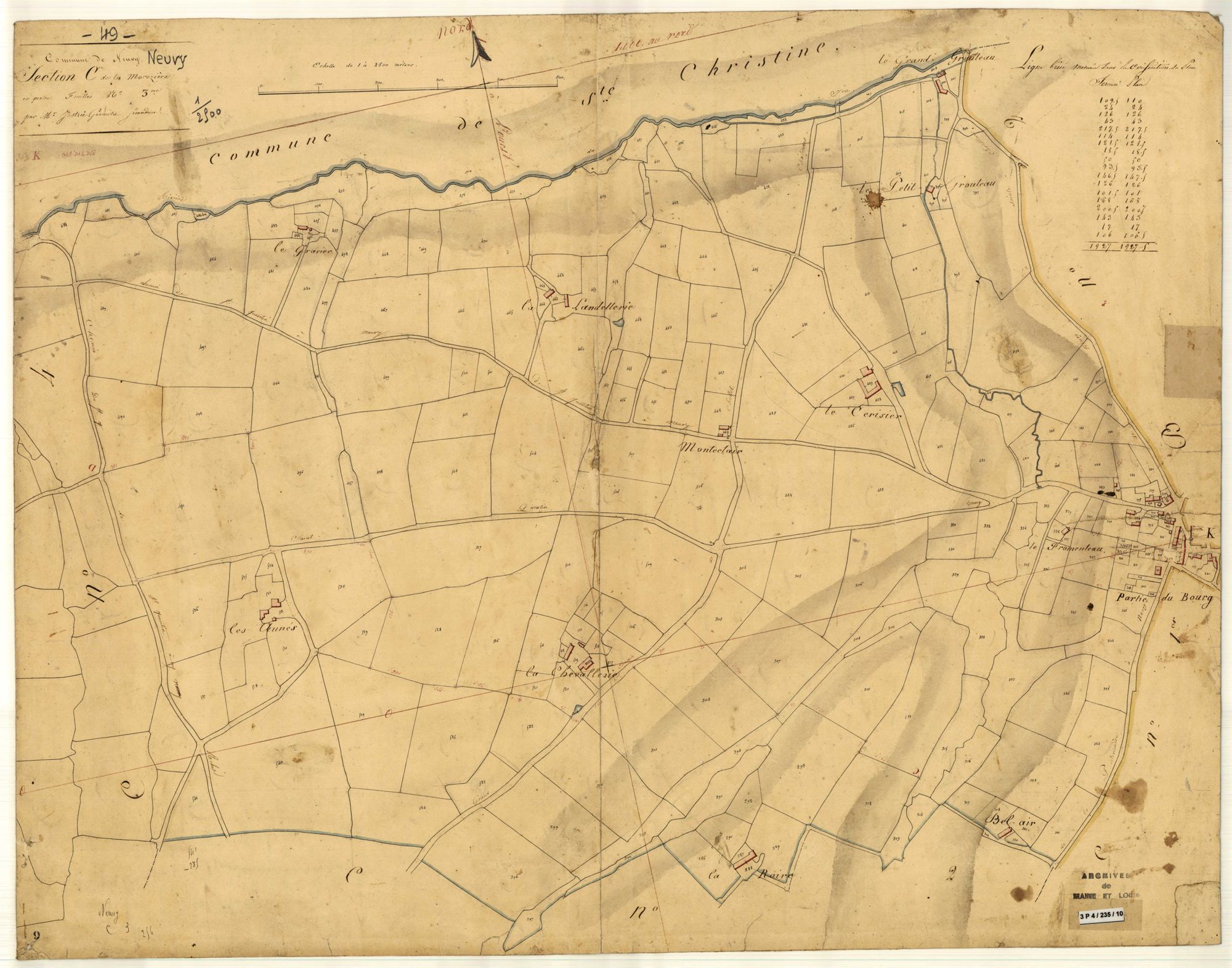 Neuvy-en-Mauges C 3 de la Morozière